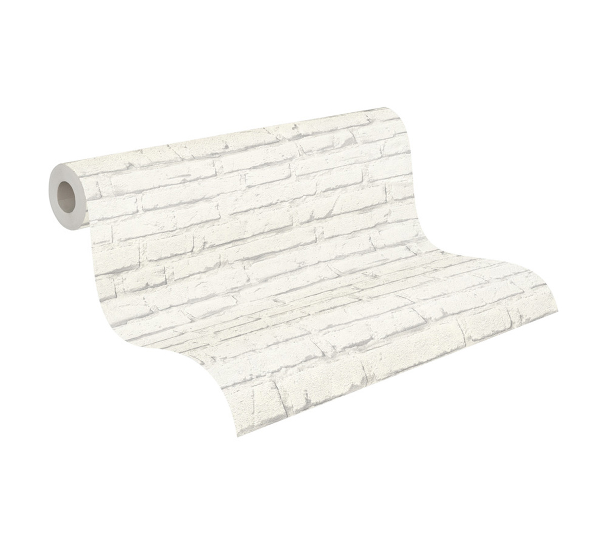 Papier peint Briques blanches gris - Elements 2 d'A.S. Création ROLL | Réf. AS-343992