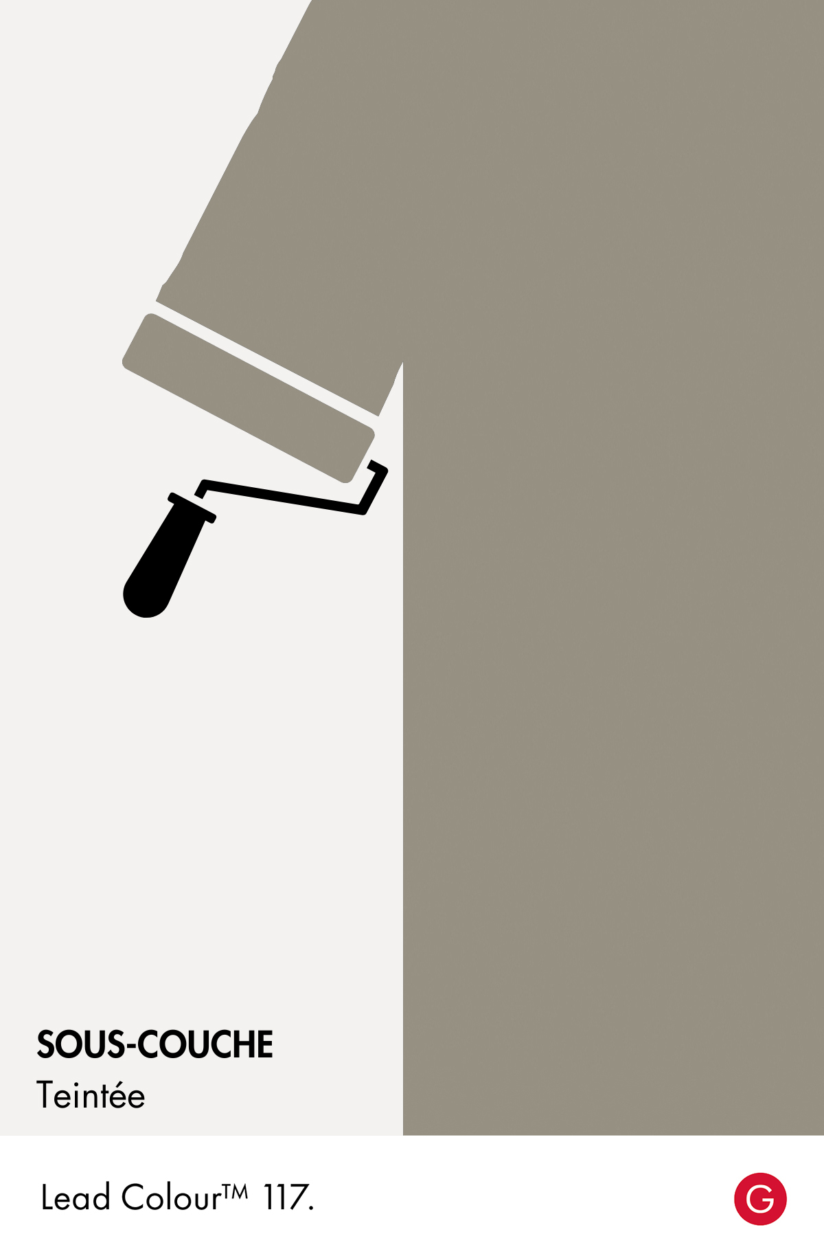 Sous-couche teintée Lead Colour n°117 Intelligent ASP (All Surface Primer) 1 litre