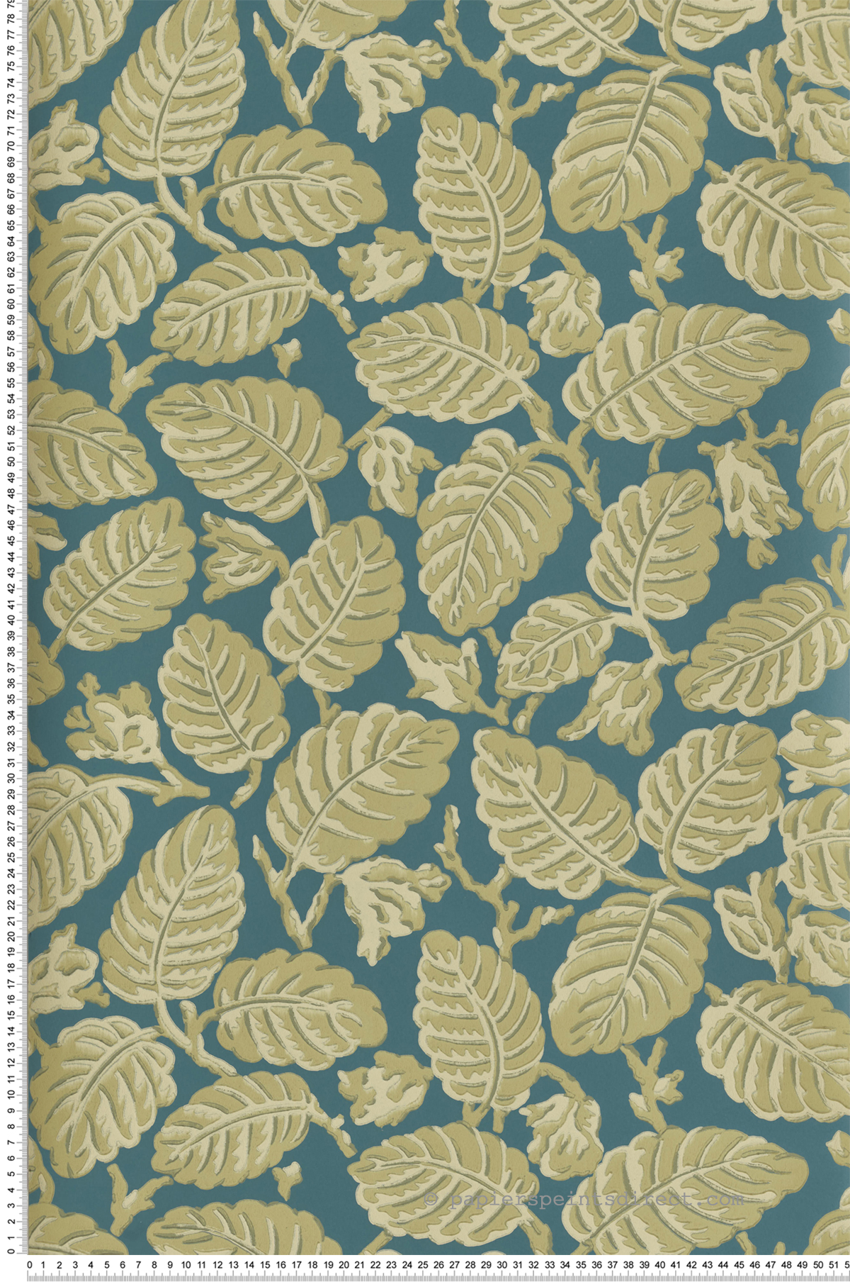 Papier peint nature Beech Nut Florence - National Trust Papers 2 de Little Greene | Réf. 0260BEFLORE