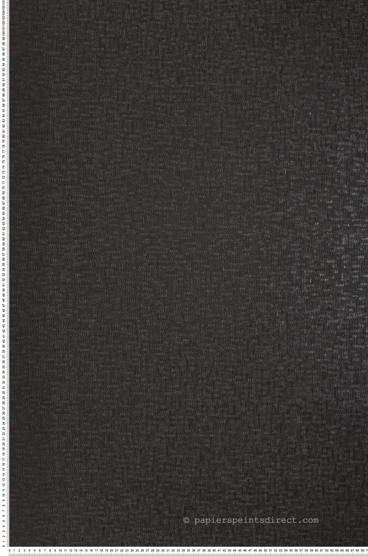 Papier peint Tissage Tessela noir - Alliages de Casamance | Réf. CAS-75042966