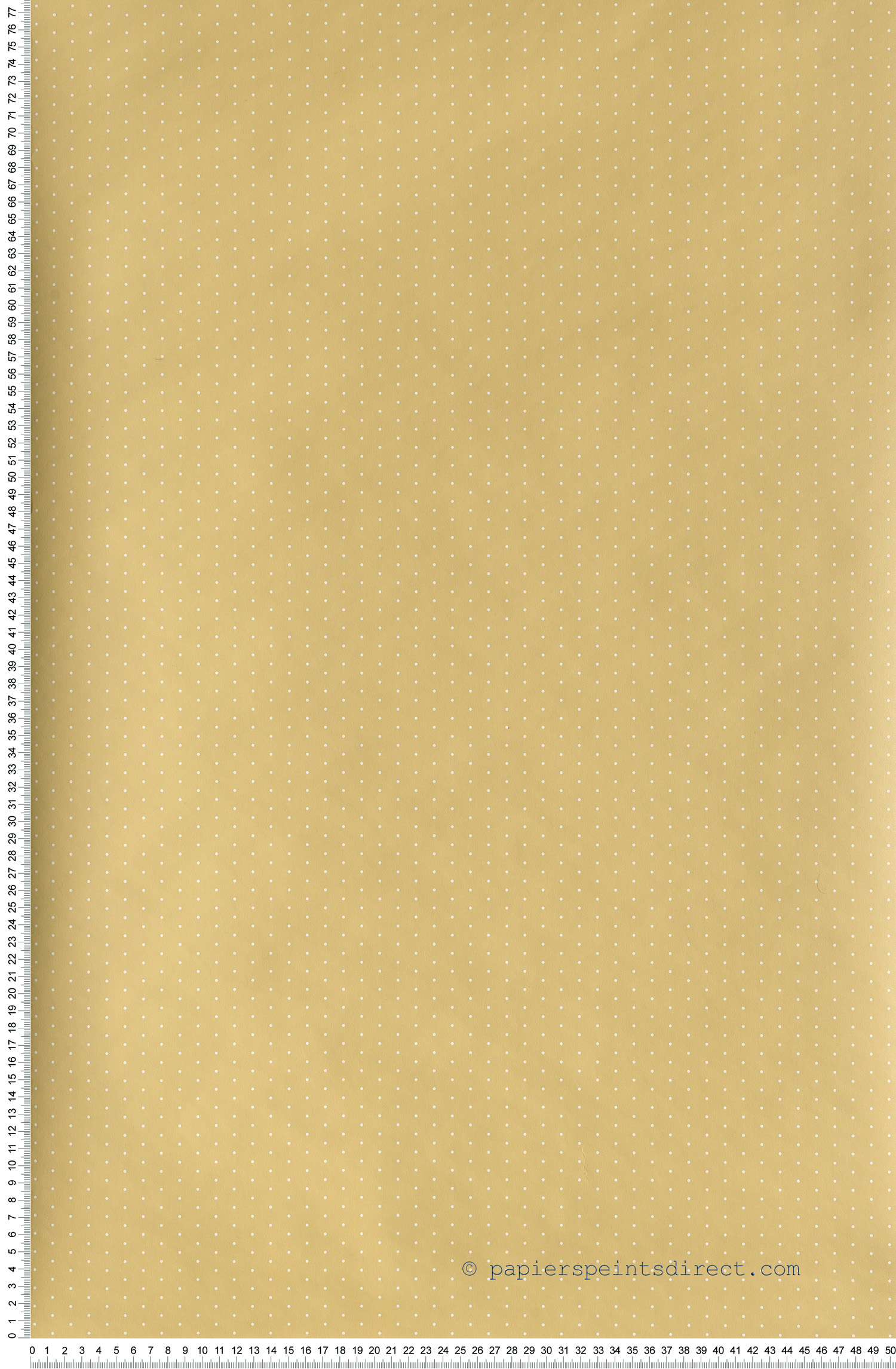 Papier peint enfant Pois jaune - Happy Dreams de Casadéco | Réf. HPDM29792536