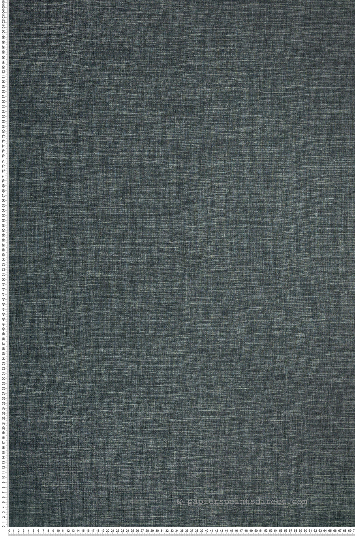 Papier peint Lin Shinok pétrole - Le Lin 2 de Casamance | Réf. CAS-73816814