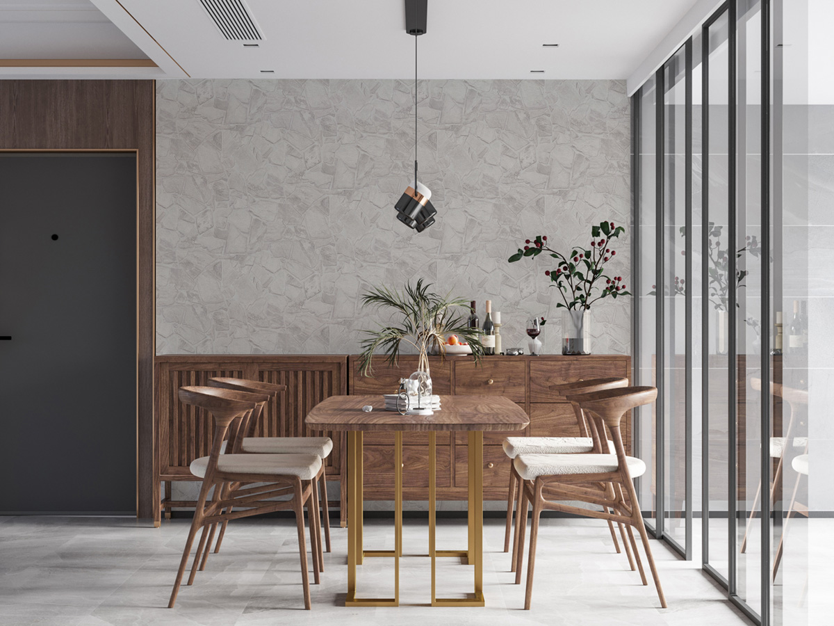 Papier peint Pierre Parement gris clair - Elements 2 d'A.S. Création | Réf. AS-389350