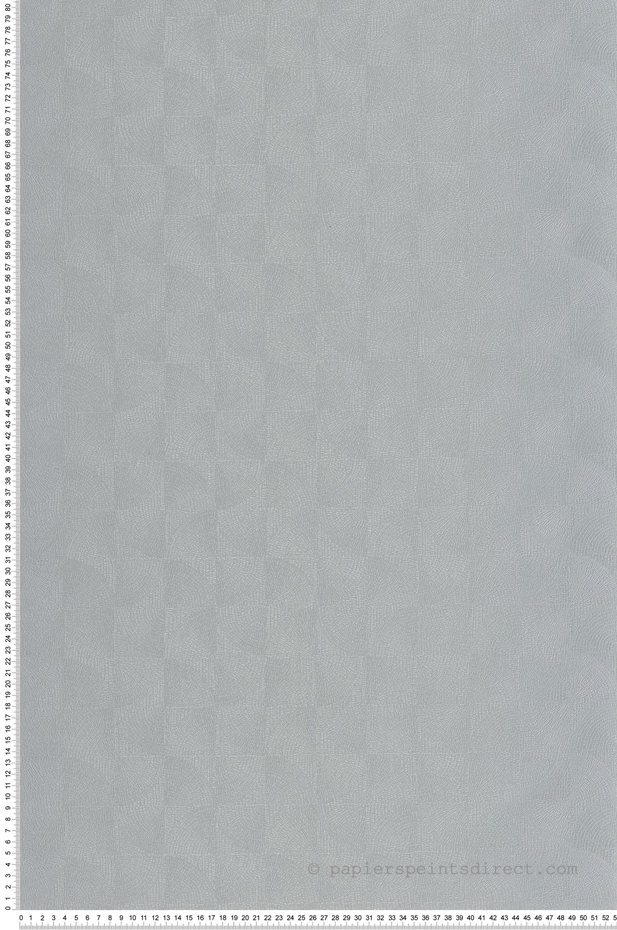 Papier peint Mosaïque Cercle Asterios bleu argenté - Solaris de Casadéco | Réf. SOLA201889172