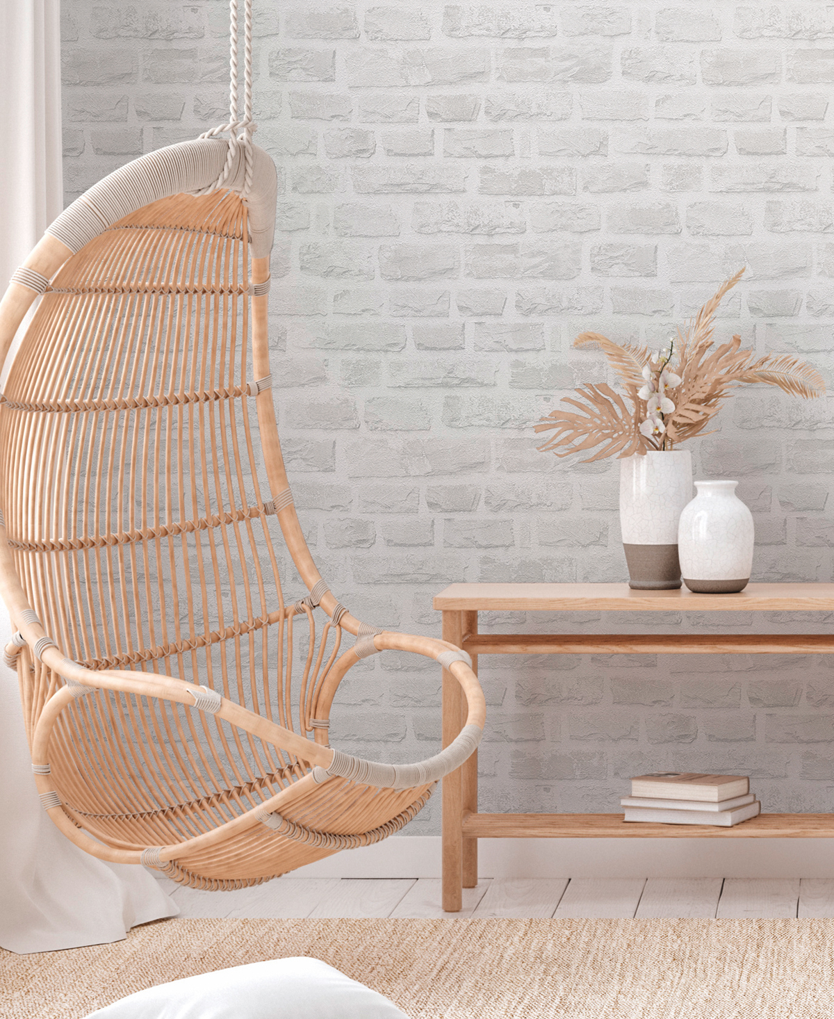 Papier peint Mur Pierres gris clair - Natural Living d'A.S. Création AMB2 | Réf. AS-386372