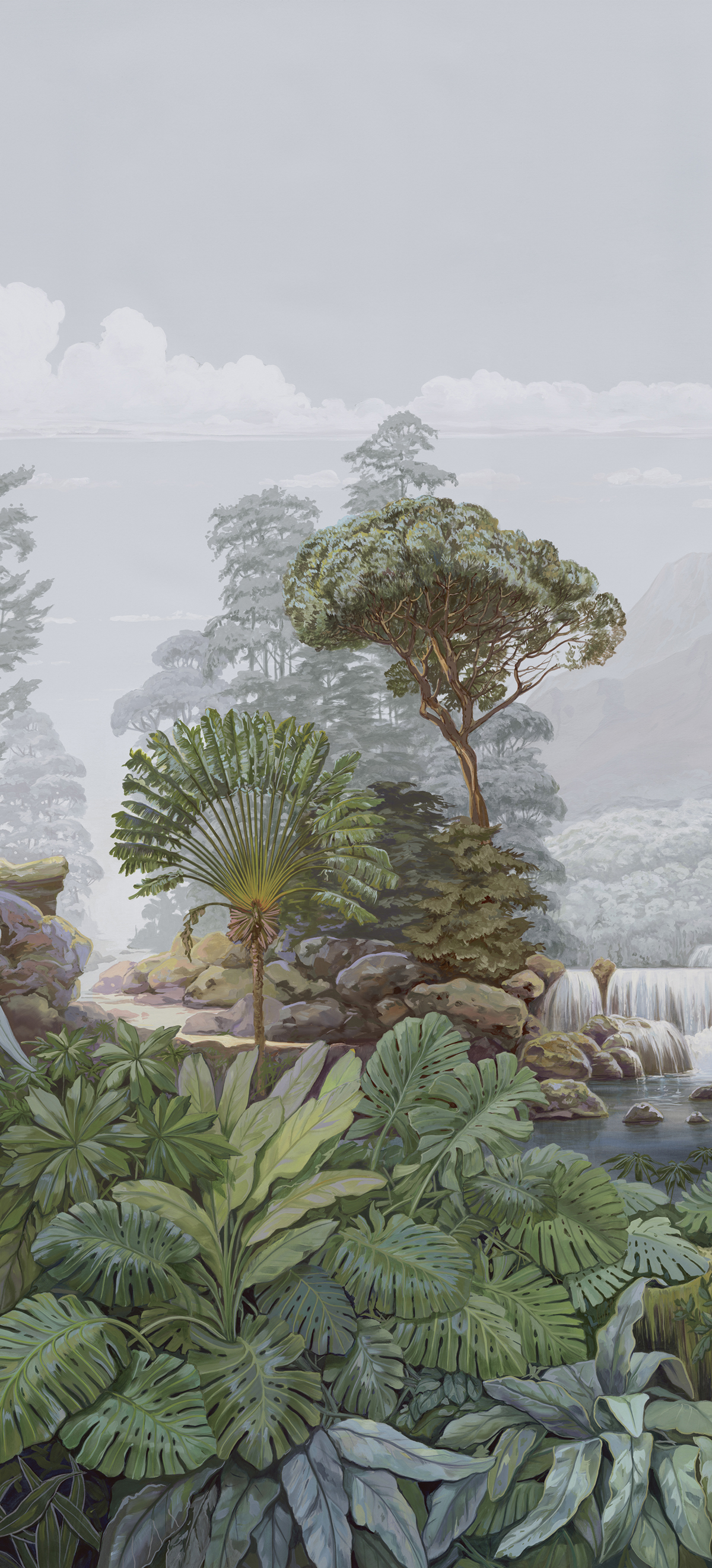 Papier peint panoramique Firone Corail B - 4/5/6 - Isidore Leroy