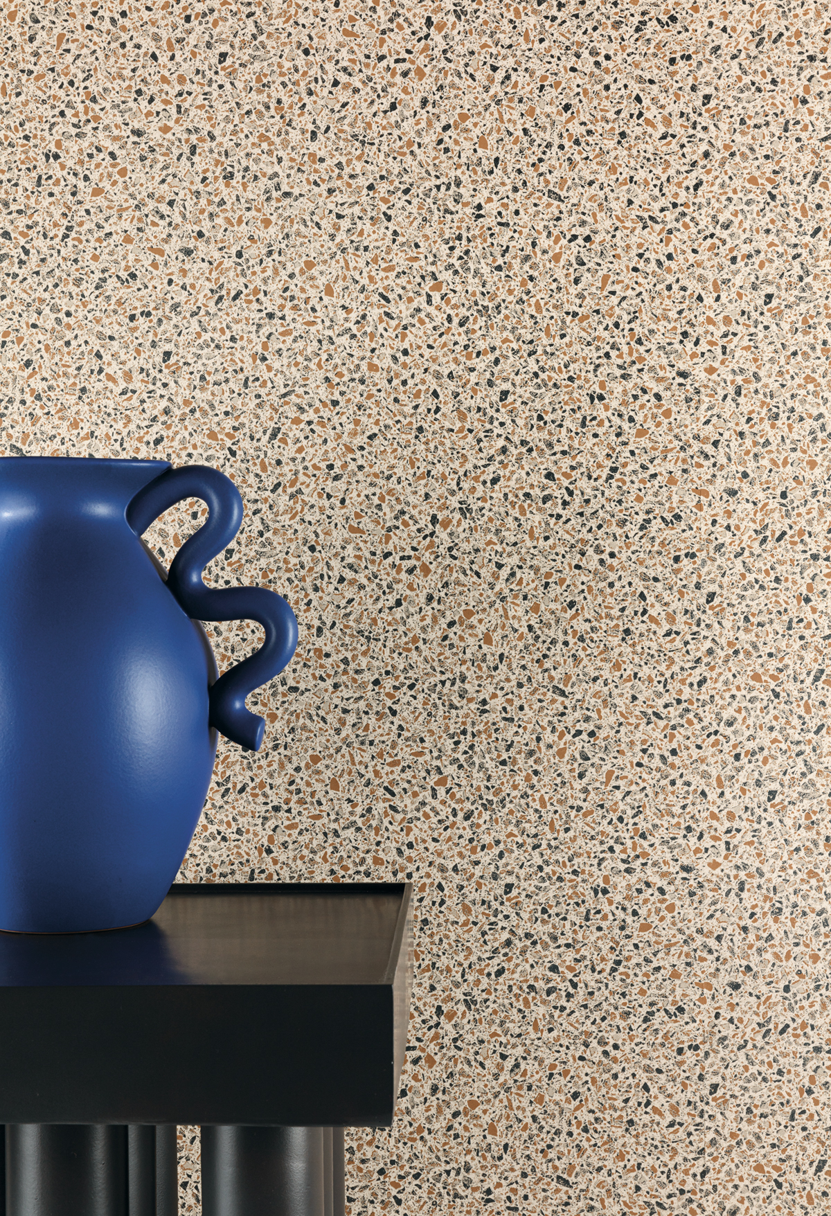 Papier peint Terrazzo Vintage Terraco camel - Rock de Masureel | Réf. MAS-ROC006