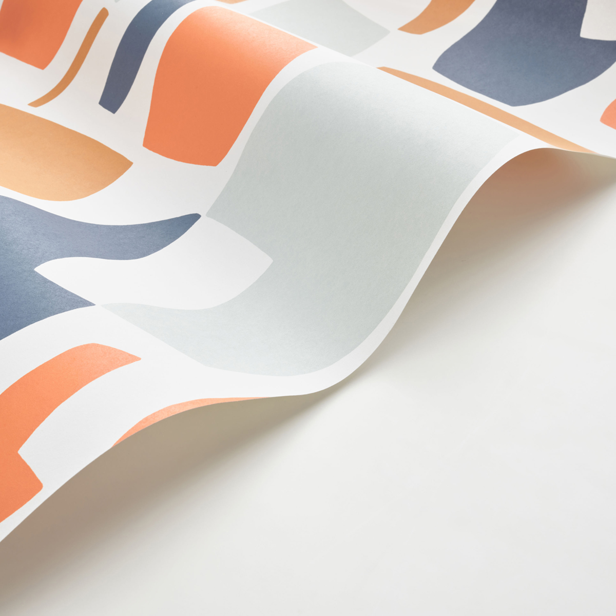 Papier peint Forme Géométrique Module orange - Milano Sixties de Casadéco AMB3| Réf. MISI89383606