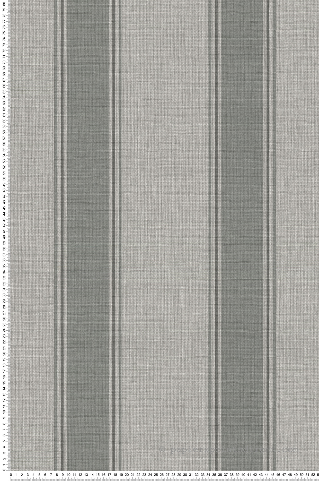 Papier peint Rayures Rétro gris plomb gris éléphant - Metropolis Michalsky 6 de Livingwalls | Réf. AS-399833