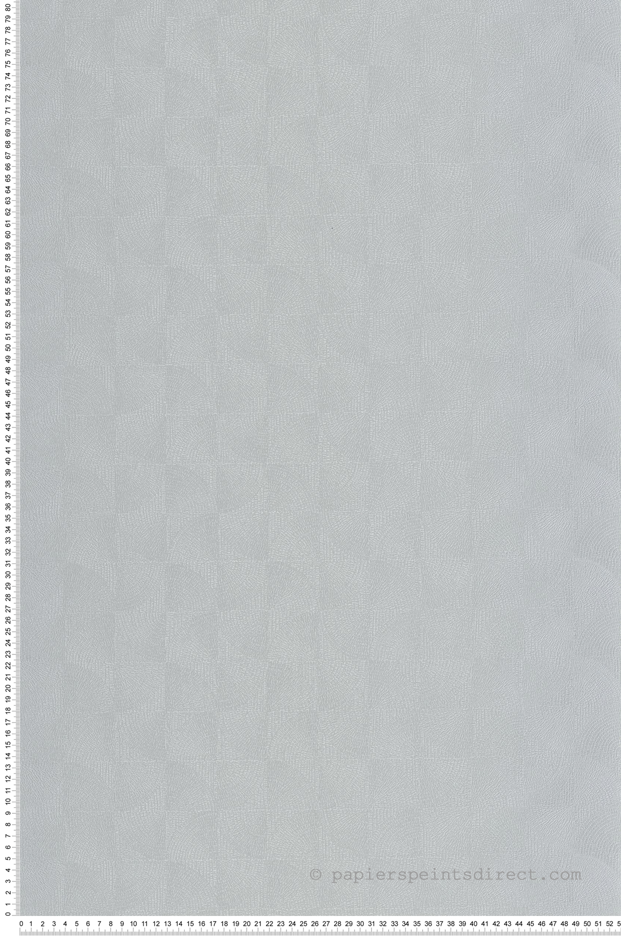 Papier peint Mosaïque Cercle Asterios bleu argenté - Solaris de Casadéco | Réf. SOLA201889172
