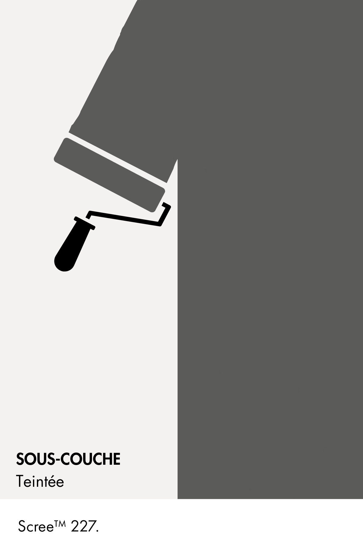 Sous-couche teintée Scree n°227 Intelligent ASP (All Surface Primer) 1 litre