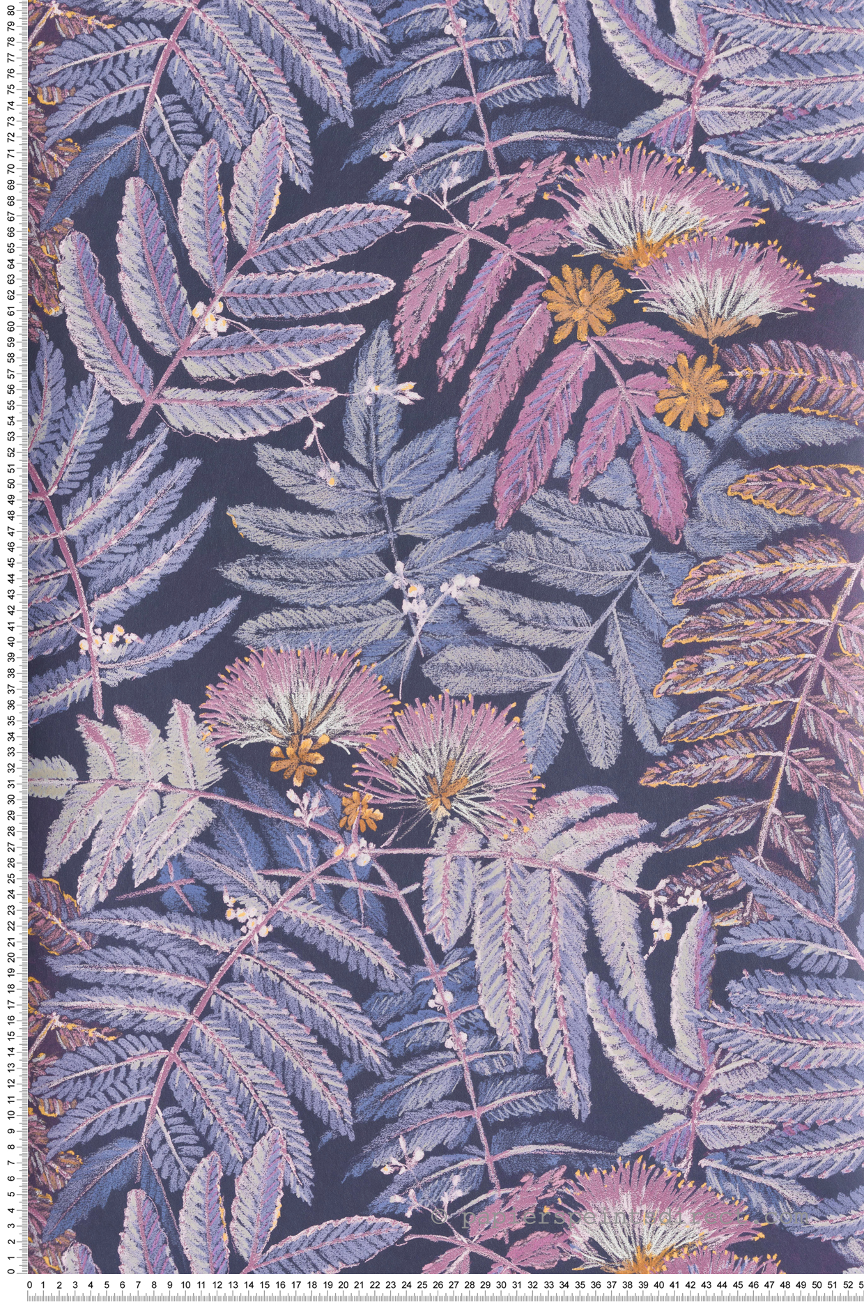 Papier peint Arbre Albizia violine - Botanica de Casadéco | Réf. BOTA85895328