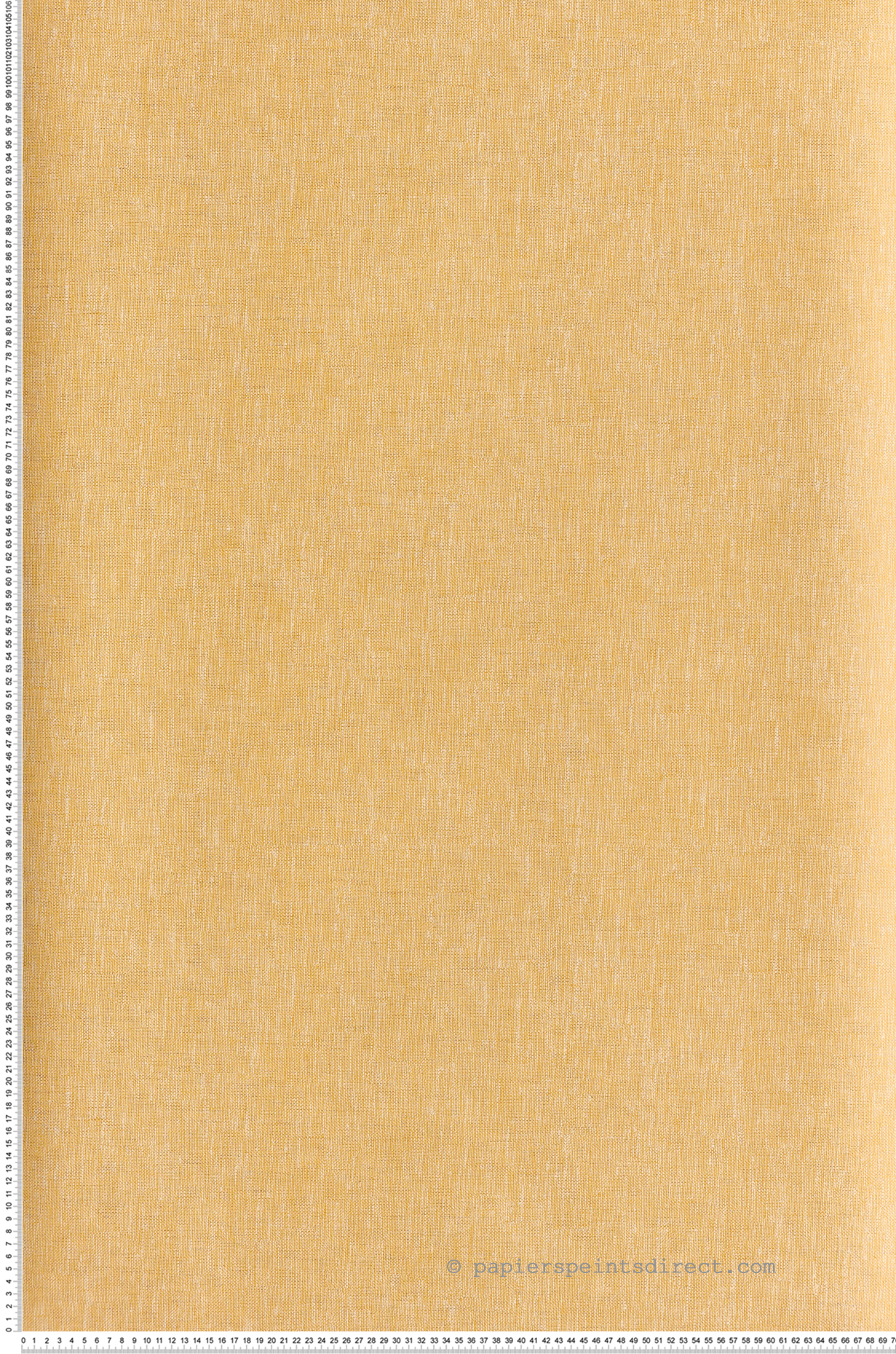 Papier peint Faux Uni Lin Telis jaune - Joy de Masureel | Réf. MAS-JOY306