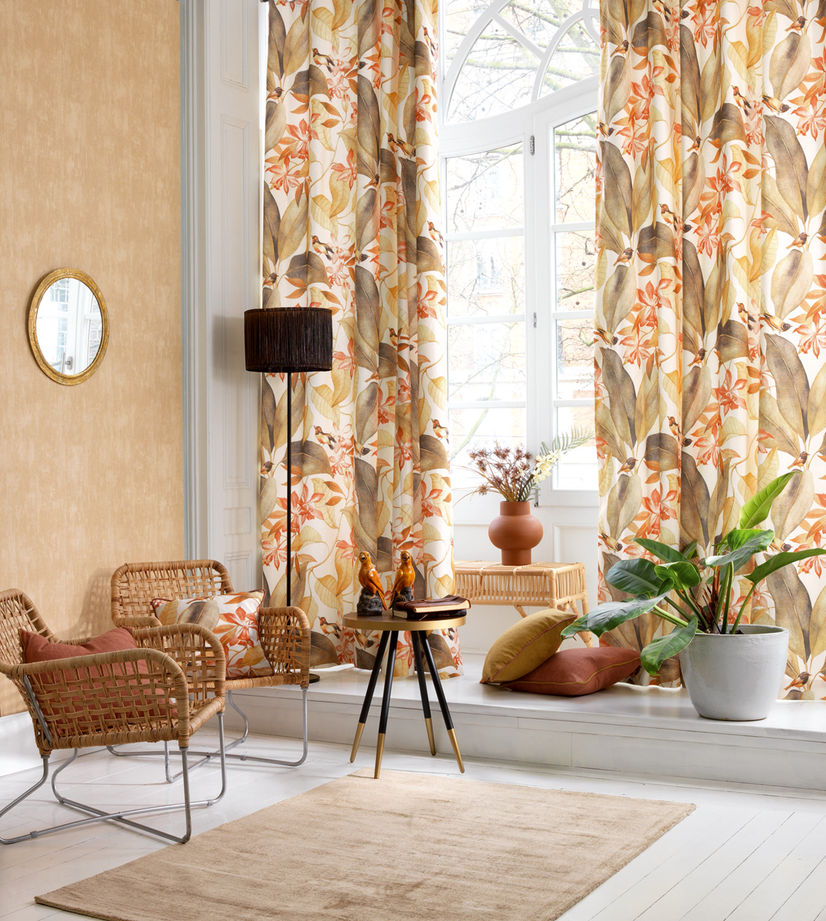 Papier peint Faux Uni beige cappuccino - Delicacy de Casadéco AMB | Réf. DELY85412899