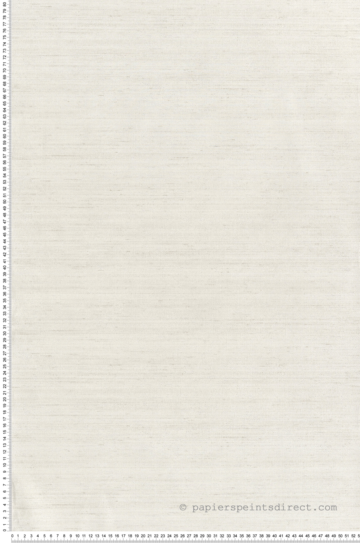 Papier peint Faux Uni Effet Soie sable blanc irisé - Opera de Montecolino | Réf. MC-OP33381