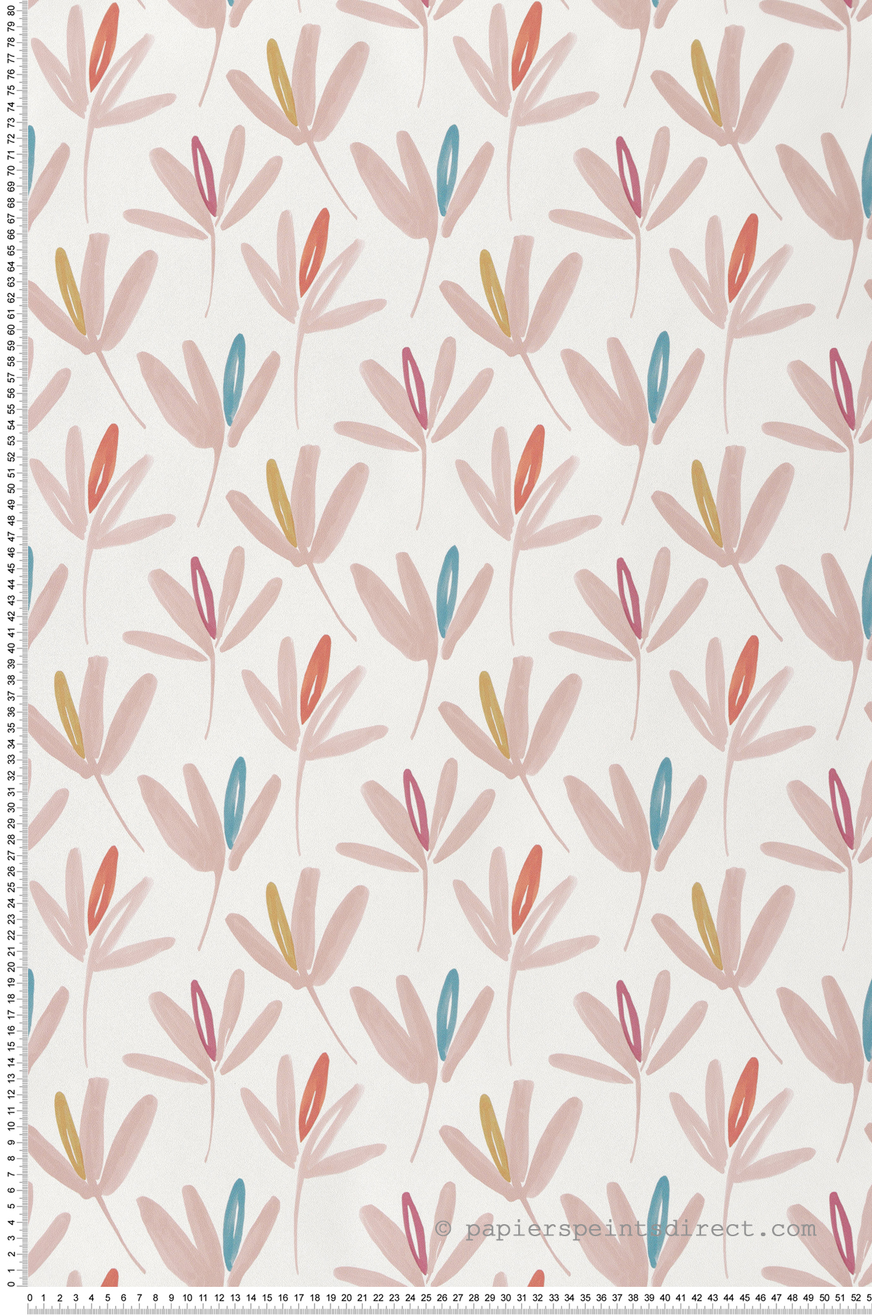 Papier peint Fleur Marguerite rose - Cuisines & Bains de Lutèce | Réf. LTC-51230403