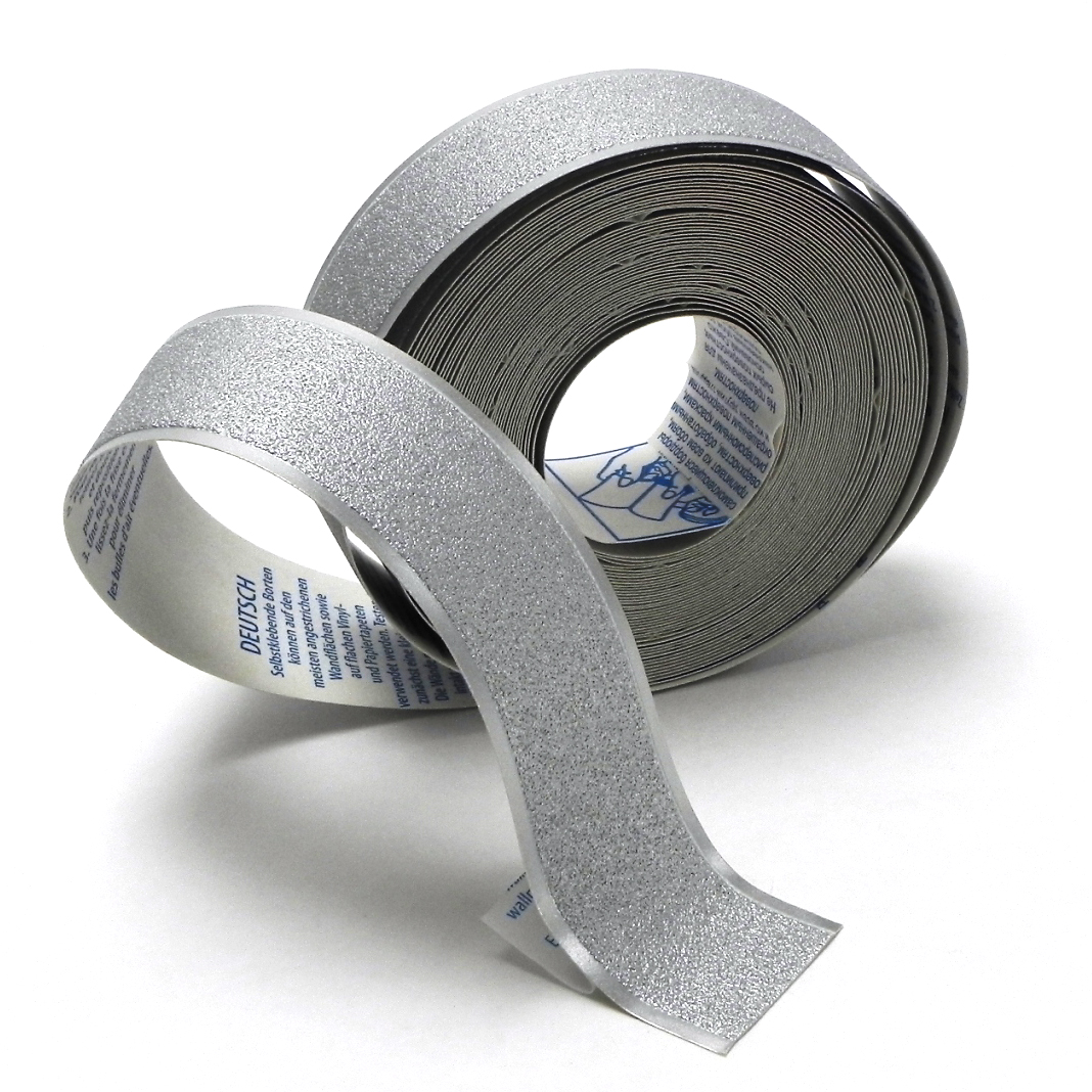 Galon Uni argent - Collection Bordures & Galons de Montecolino