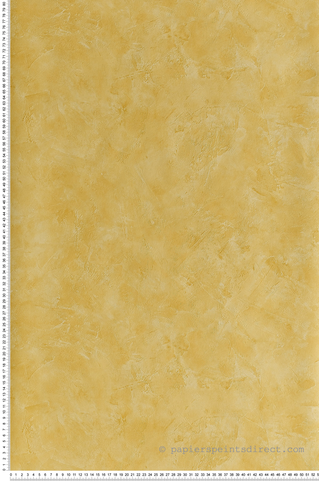 Papier peint Effet béton jaune provençal - Patine de Casélio | Réf. PAI100222679