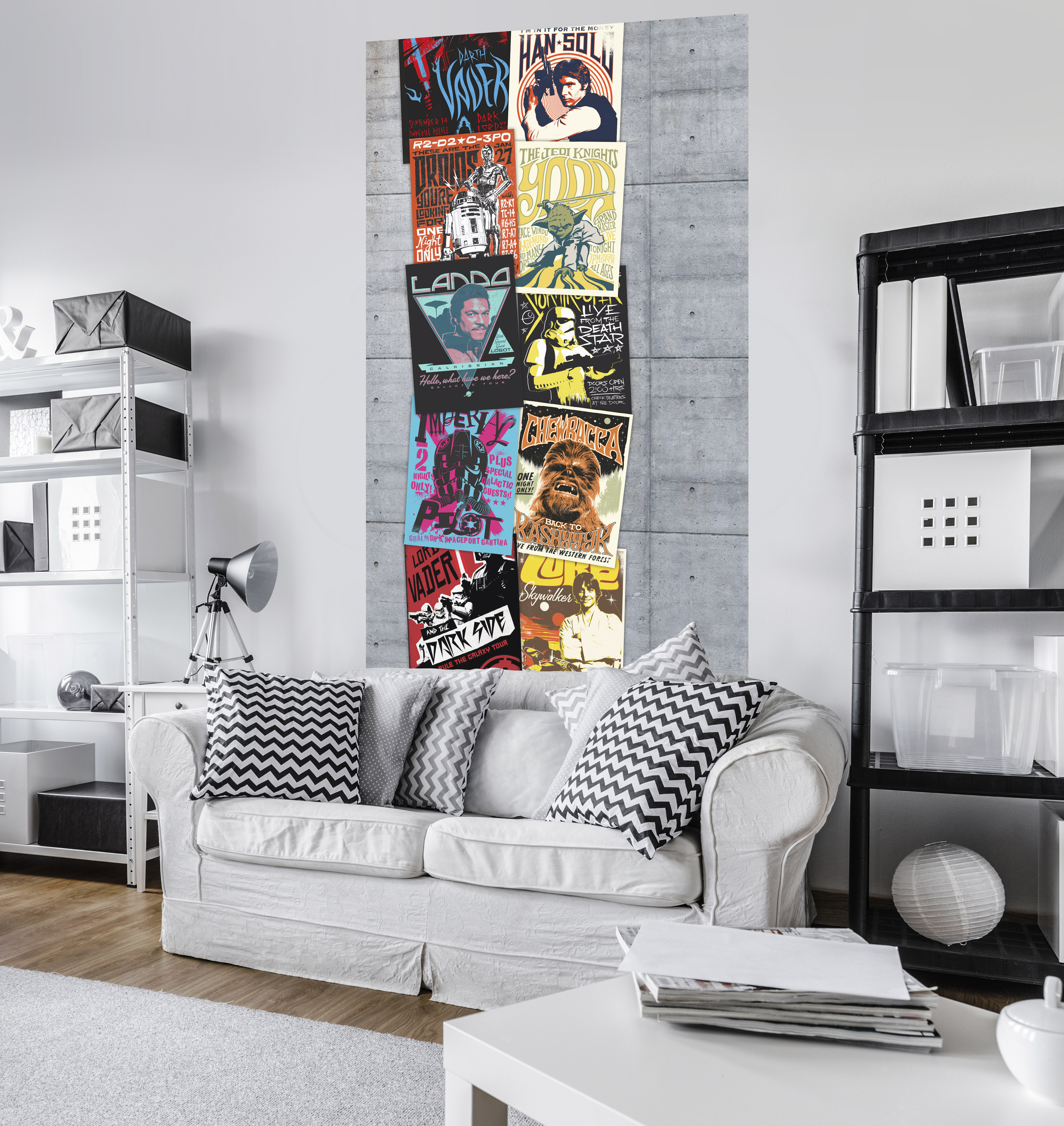 Star Wars Rock On Wall- Papier peint XXL Komar