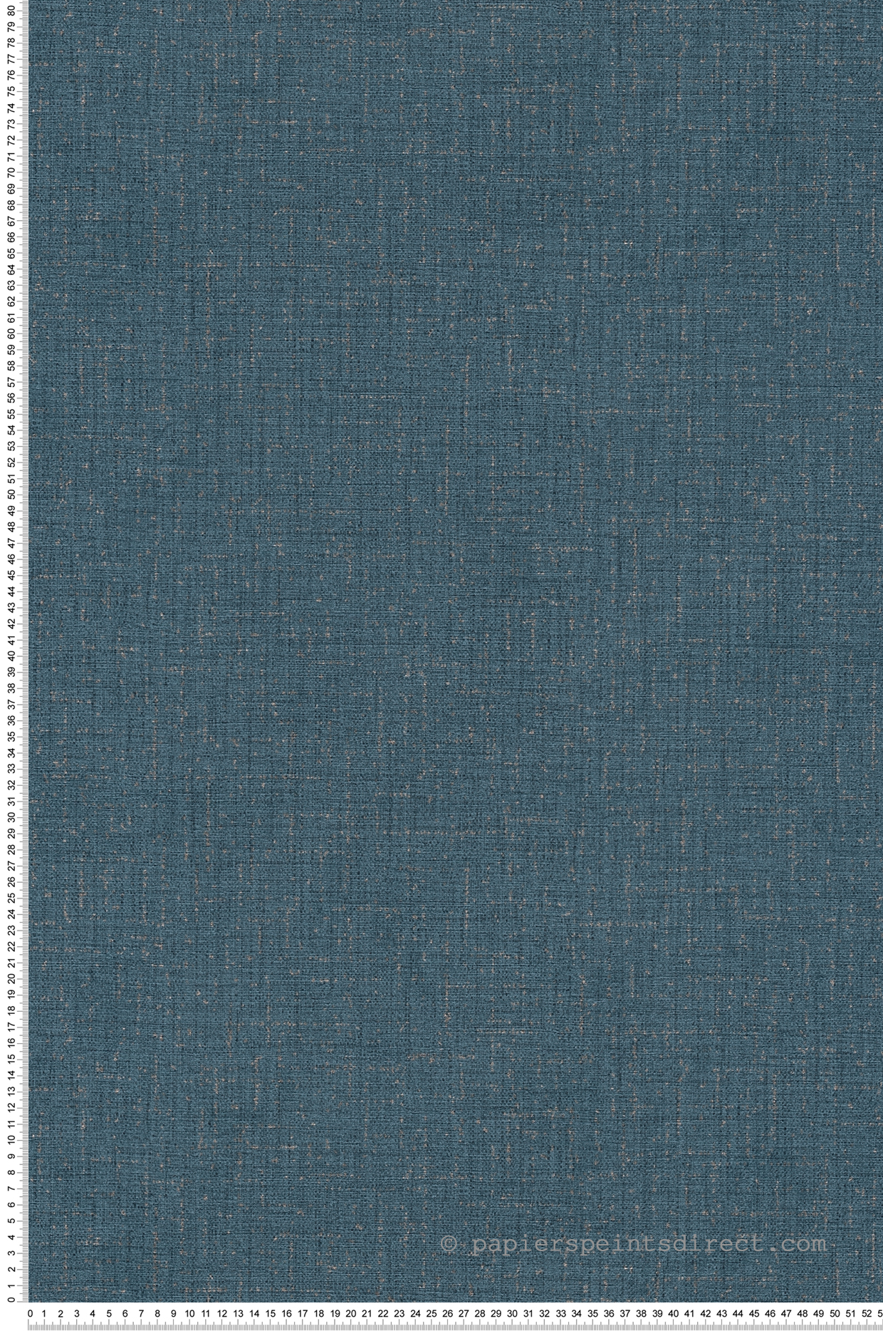 Papier peint Uni Tissage Métallisé bleu marine argenté - Cosmoliving d'A.S. Création | Réf. AS-790674