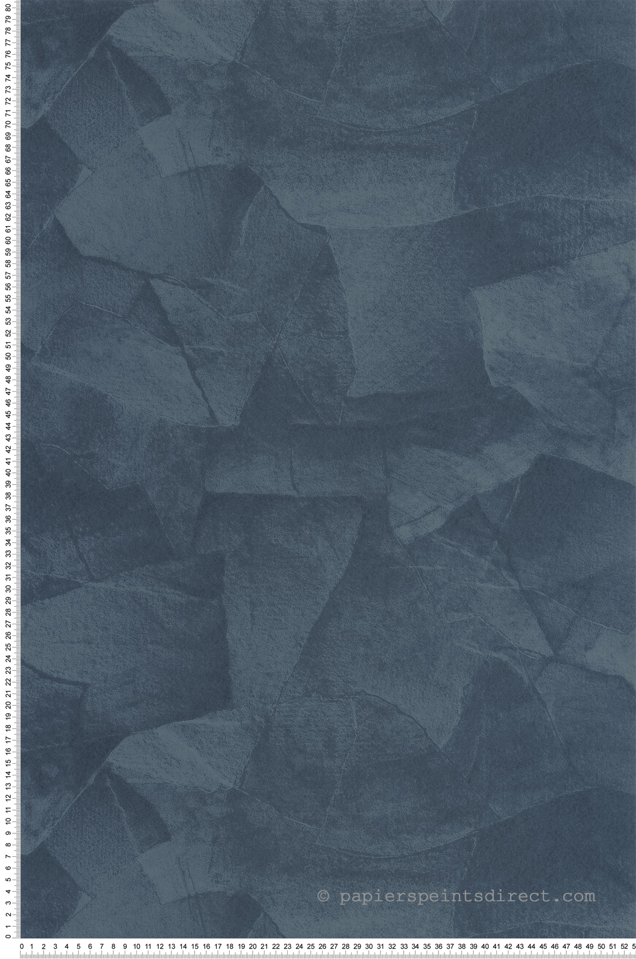 Papier peint Collage Papier Colle bleu marine - Papercraft de Casadéco | Réf. PAPC89636565