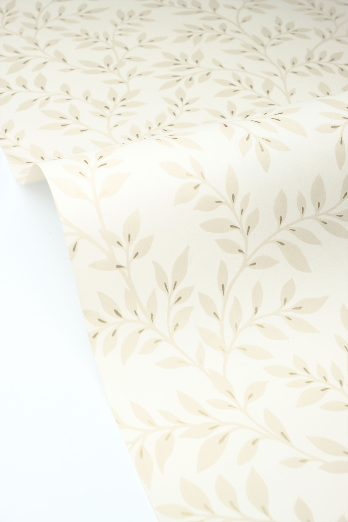 Papier peint Feuillu Floria beige doré - Blue Shades de Casélio VAGUE | Réf. BLS107471000