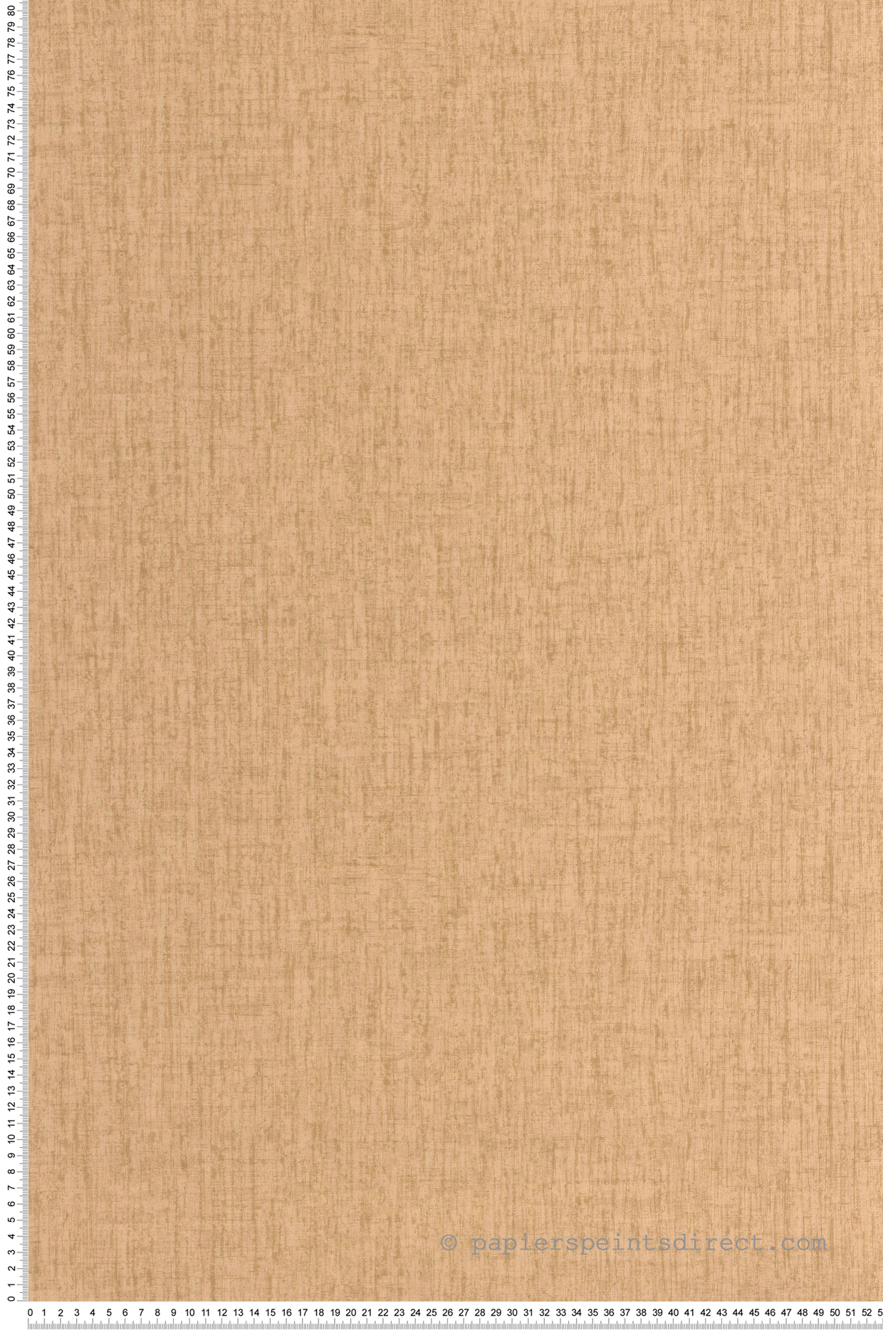 Papier peint Faux uni Ecorce Scribe pêche - Babylone de Casadéco | Réf. BBLN89753310