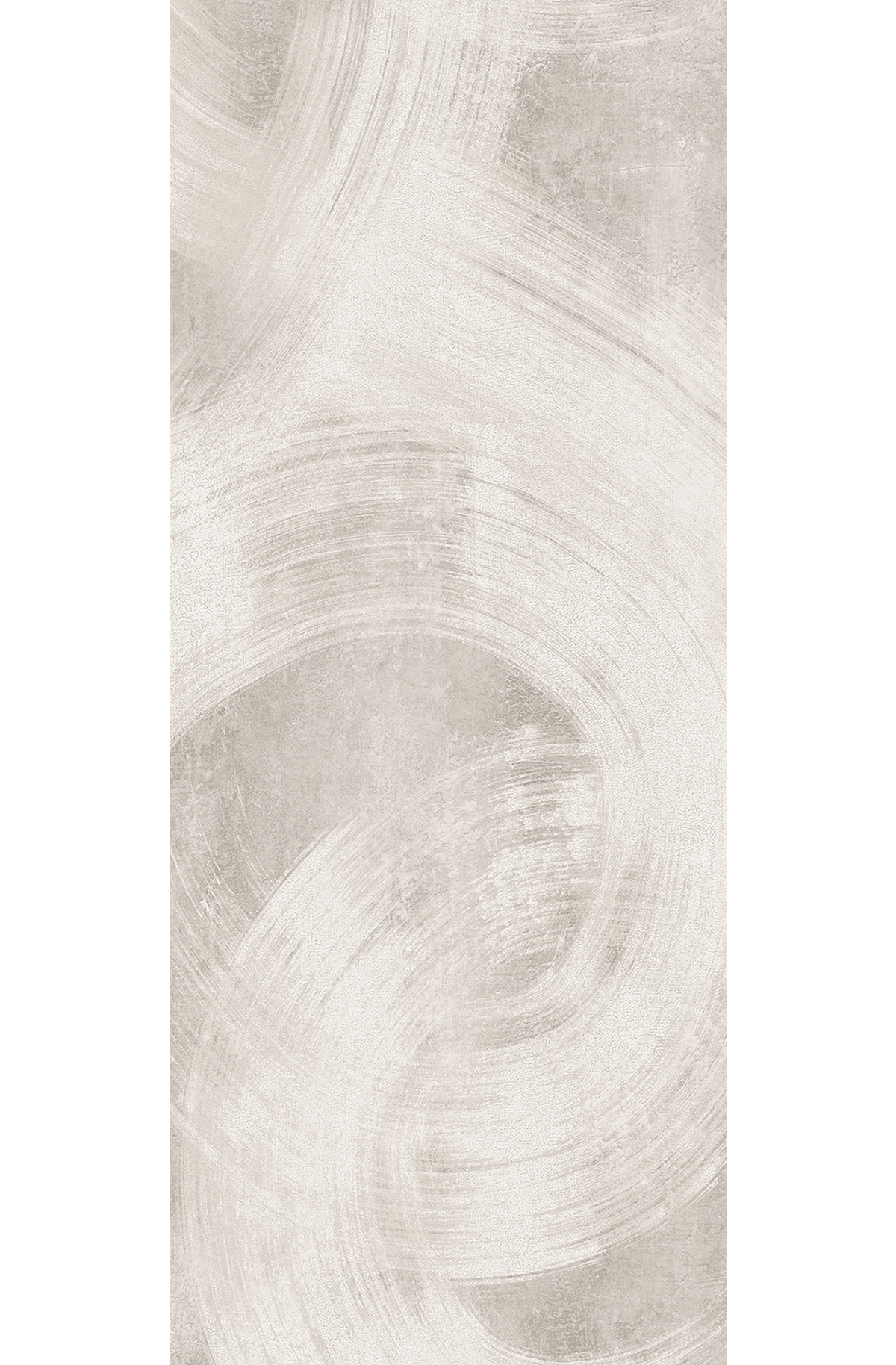 Papier peint panoramique Cercles Contemporain Charly gris clair - B H260 - Wall Designs IV de Masureel | Réf. MAS-DG4CHA1012-260