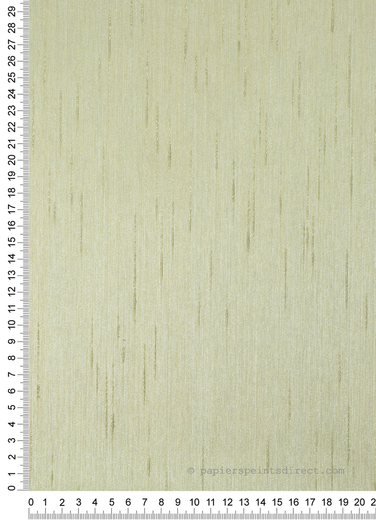 Tissu mural Faux Uni Strié vert pomme - Textil'In de Montecolino | Réf. MC-TIN230006