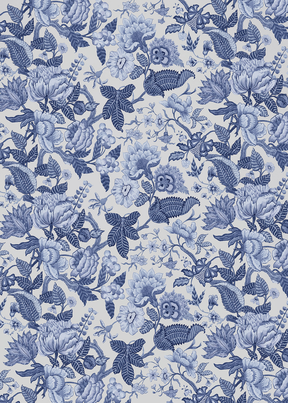 Papier peint panoramique Fleur Bleuet - Papier Peint Komar INK