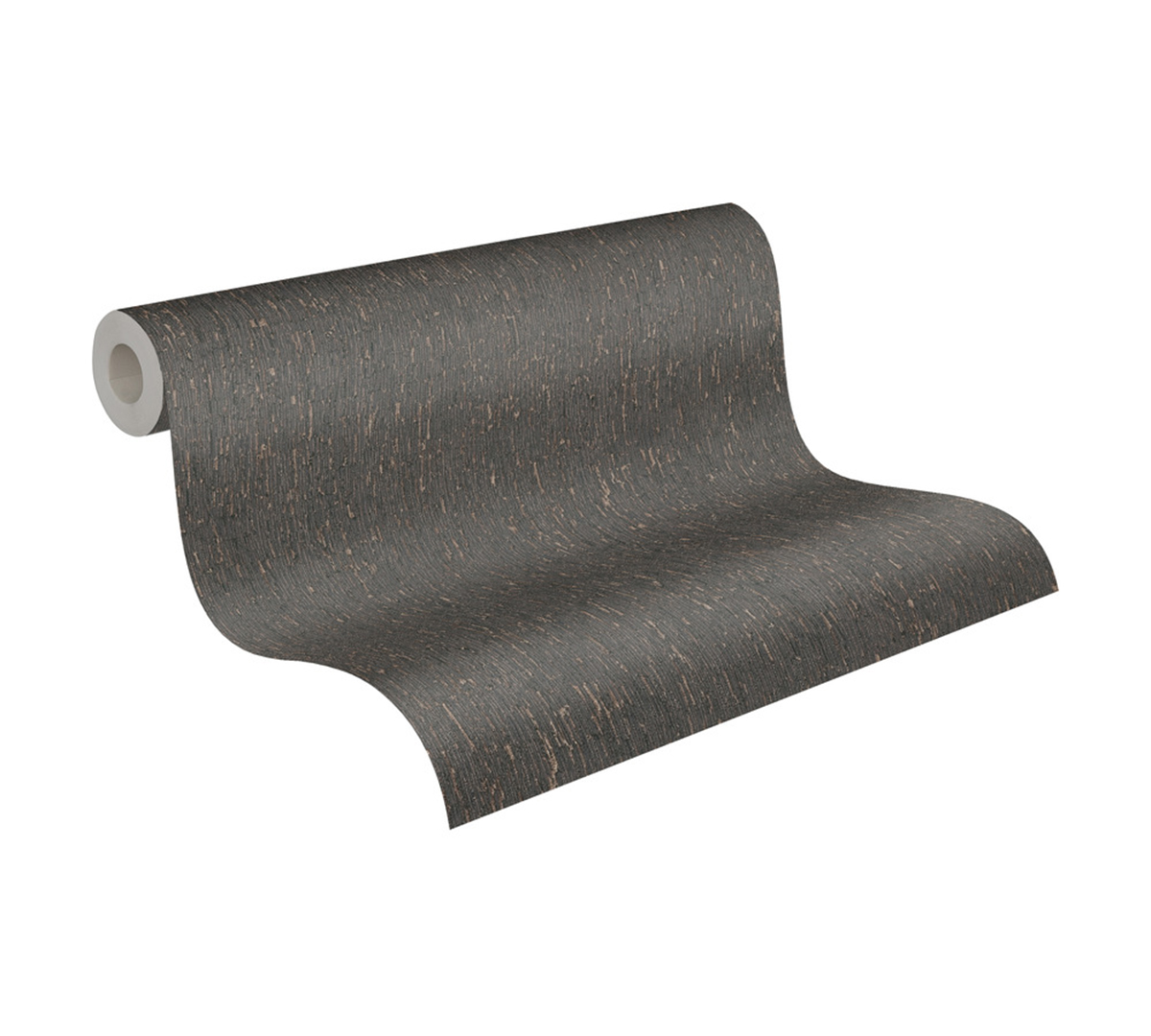 Papier peint Écorce Bois anthracite doré - Smart Surfaces d'A.S. Création AMB3| Réf. AS-395626