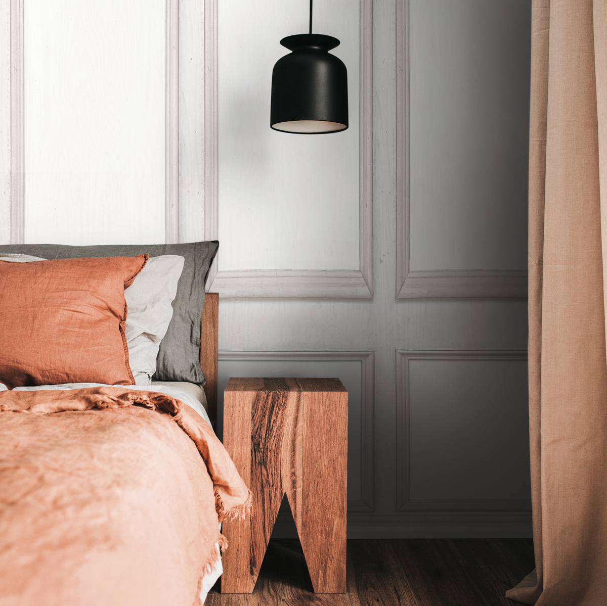 Papier peint panoramique Moulure blanc gris - Wallpanel d'A.S. Création | Réf. AS-398071