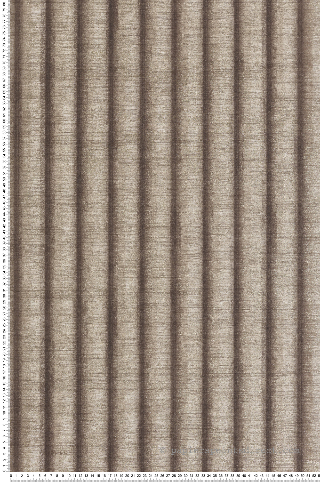 Papier peint 3D Ondulation brun doré - Rêverie de Montecolino | Réf. MC-196701