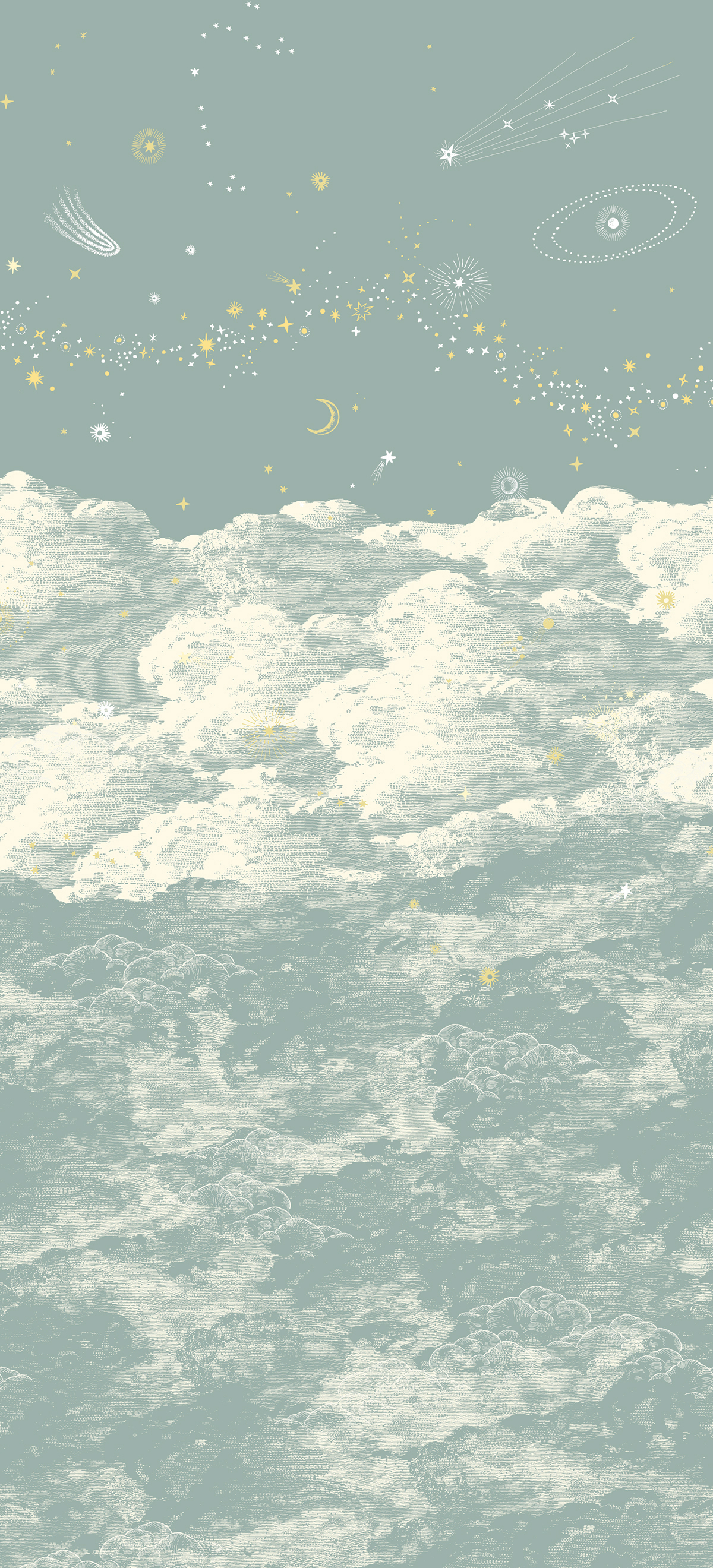 Papier peint panoramique Cosmos Jour - 4/5/6 - Isidore Leroy