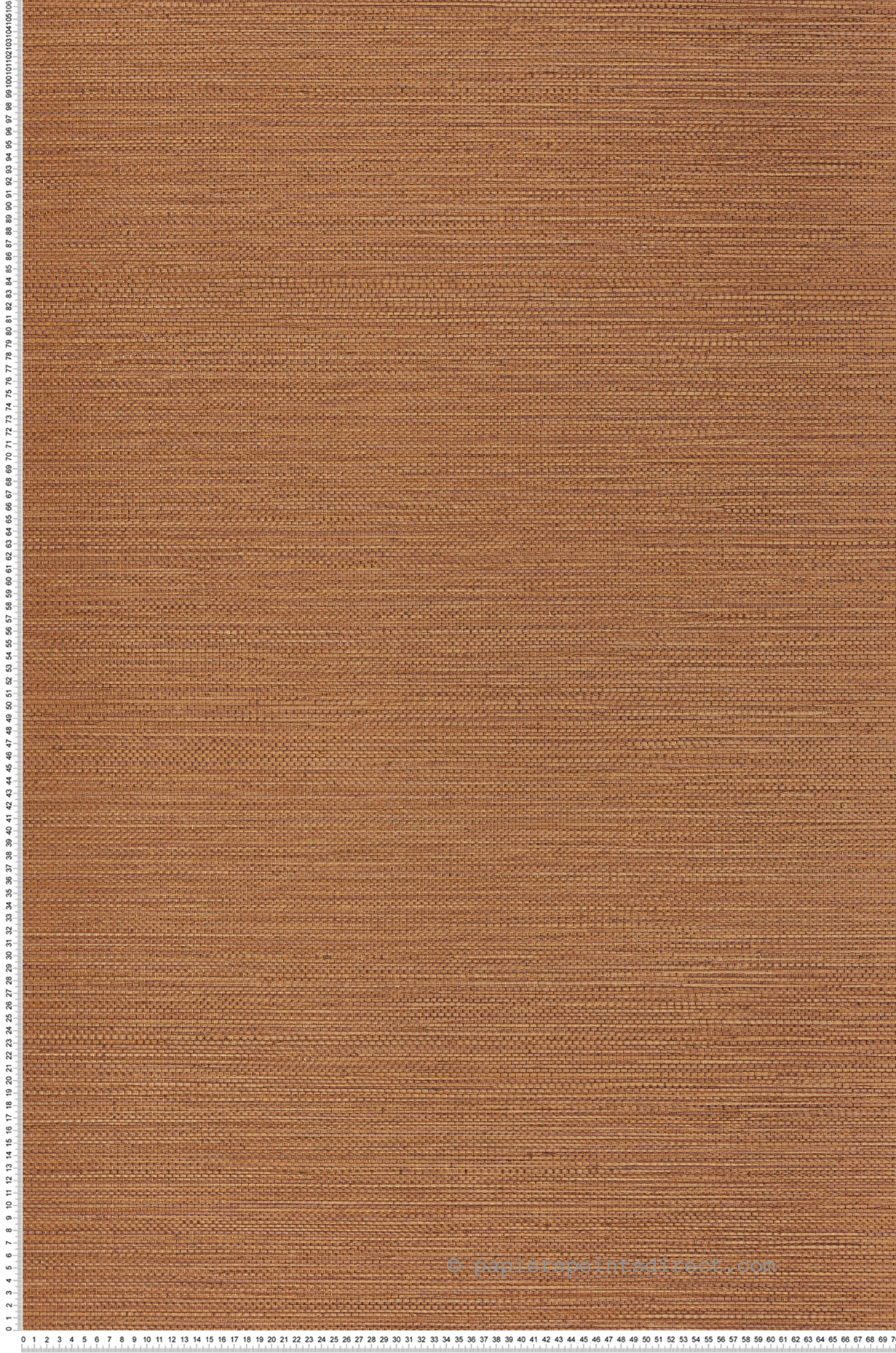 Papier peint Paille Zostera terracotta - Golfe du Bengale de Casamance | Réf. CAS-75972038