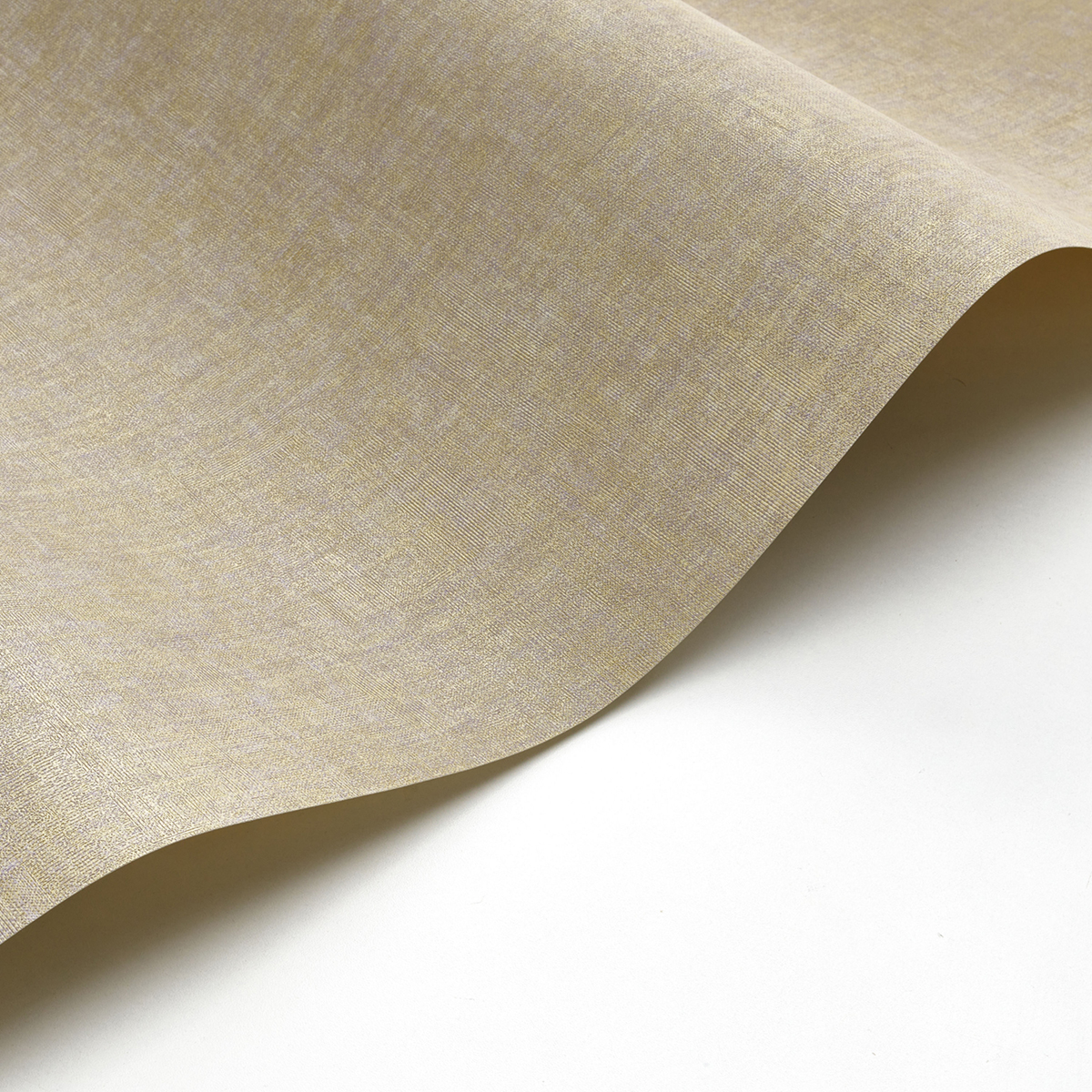 Papier peint Faux Uni Sloane Square vert et doré - Vienne de Casadéco | Réf. VIEN81927255