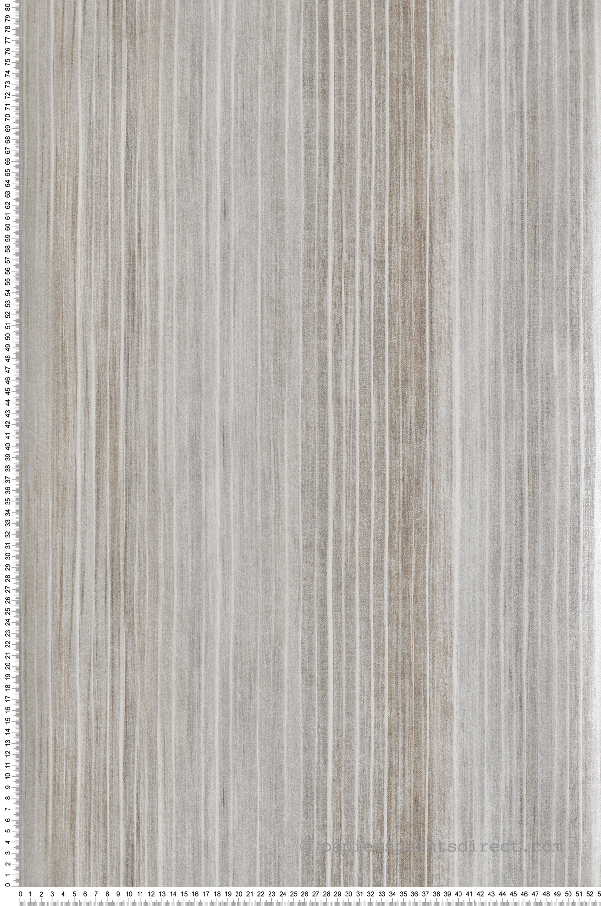 Papier peint Rayure Bois gris nacré - Attitude de Lutèce | Réf. LTC-DWP0352-03