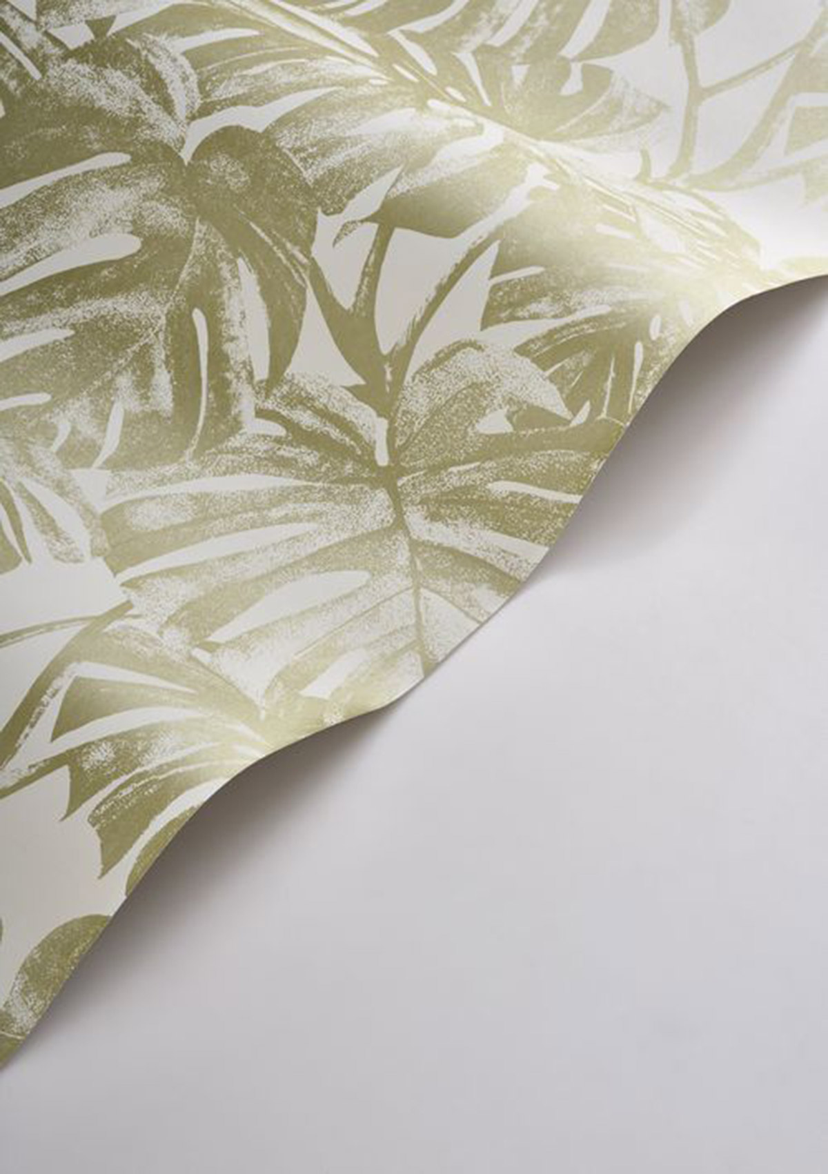 Papier peint Palme Tropicale Mata doré - Rio de Casadéco AMB4| Réf. RIOC201797254