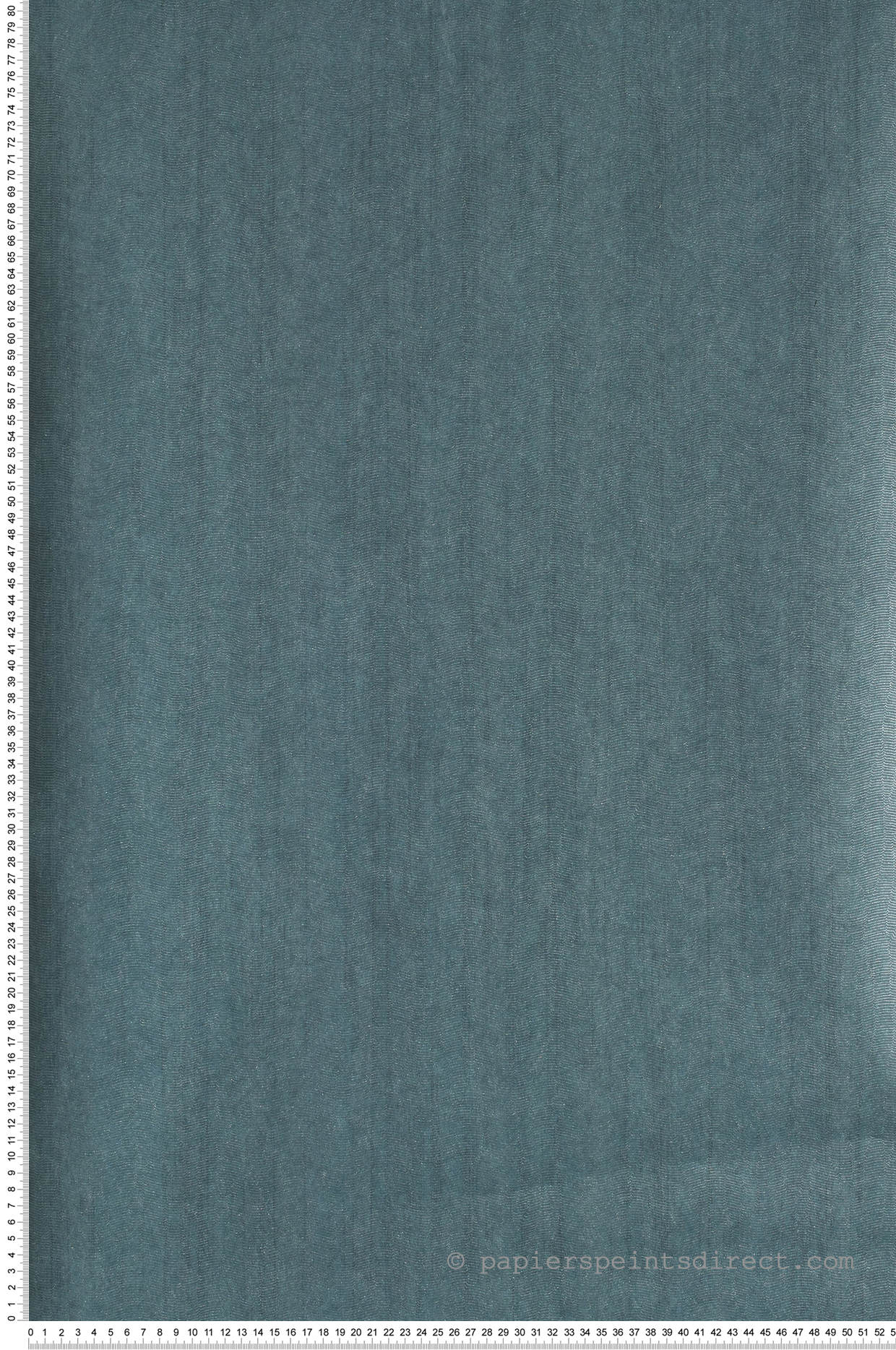 Papier peint Faux uni Gallant bleu canard - Blossom de Casamance | Réf. CAS-72341462