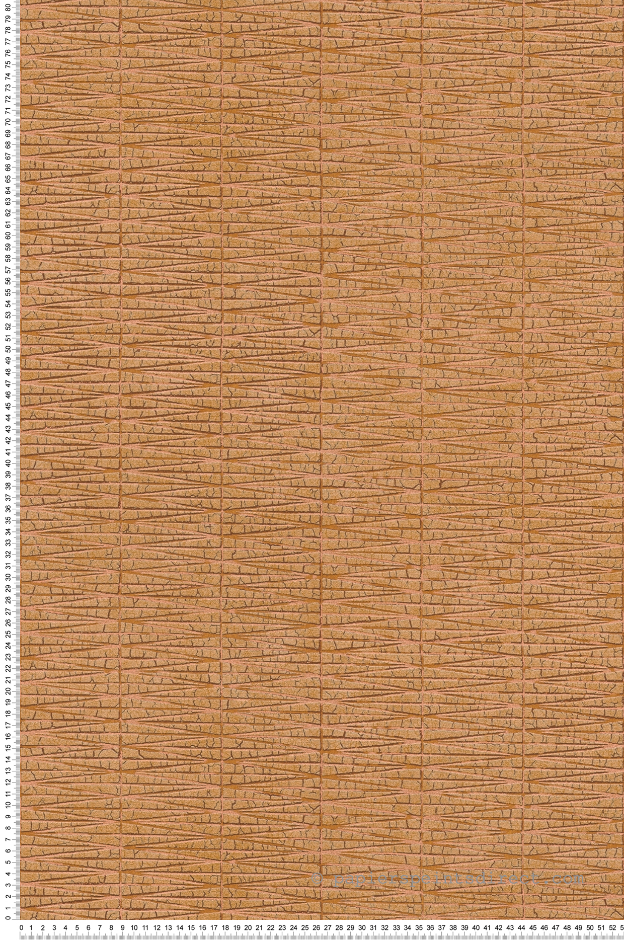 Papier peint Ethnique Géométrique bronze et irisé - Hygge d'A.S. Création | Réf. SP15727