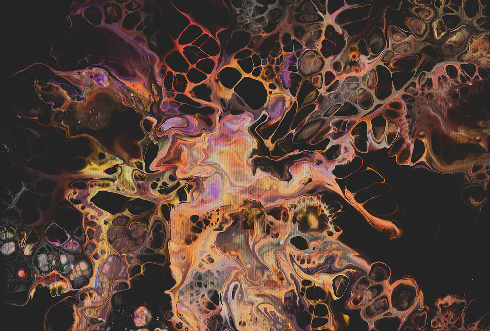 Papier peint panoramique Contemporain Acryl 2 - Référence DD120037 - Intissé 200g/m2 - Standard 400 x 270