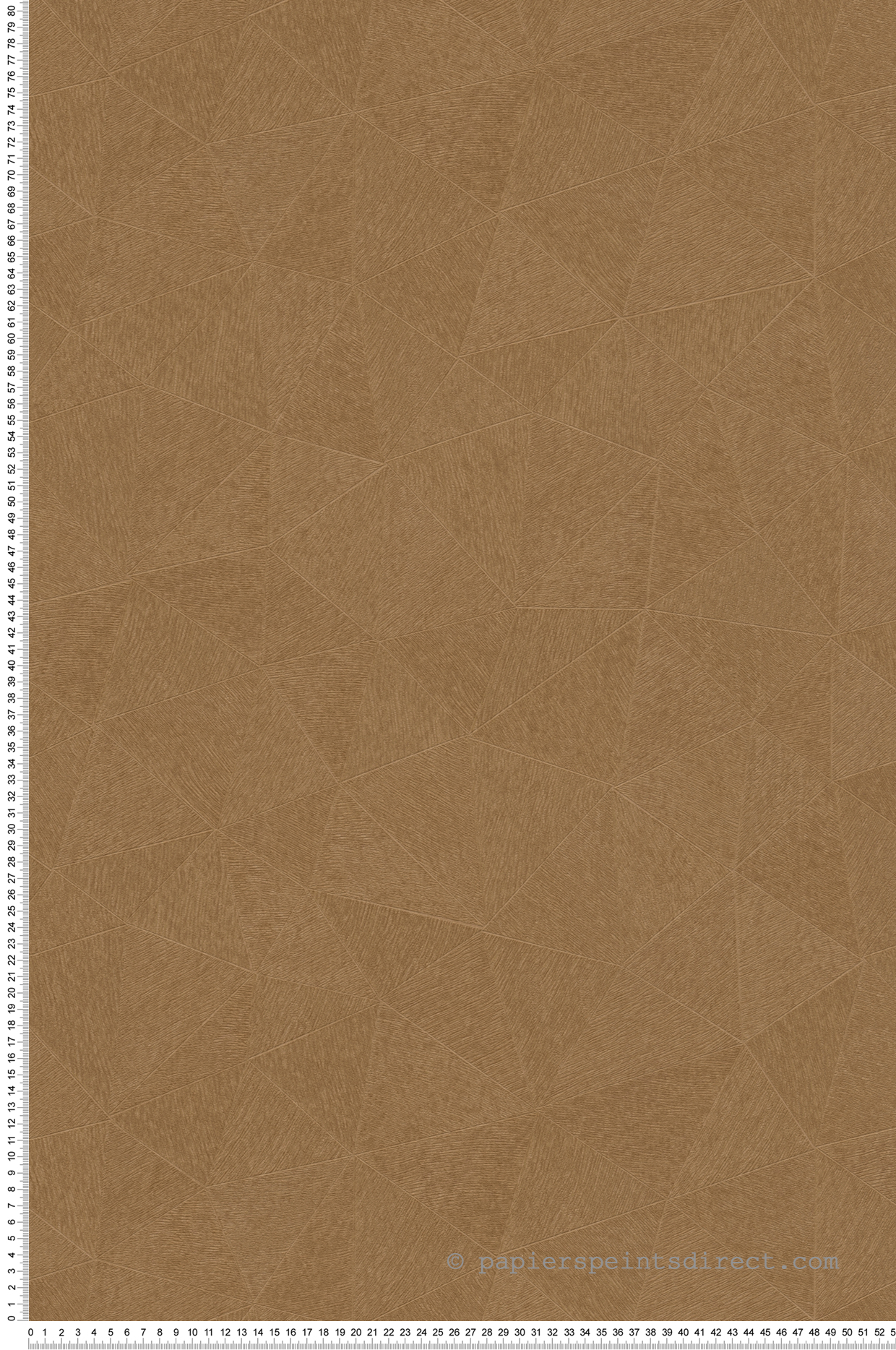 Papier peint Triangle Texture Bali marron - Metropolitan Stories 3 d'A.S. Création | Réf. AS-391291