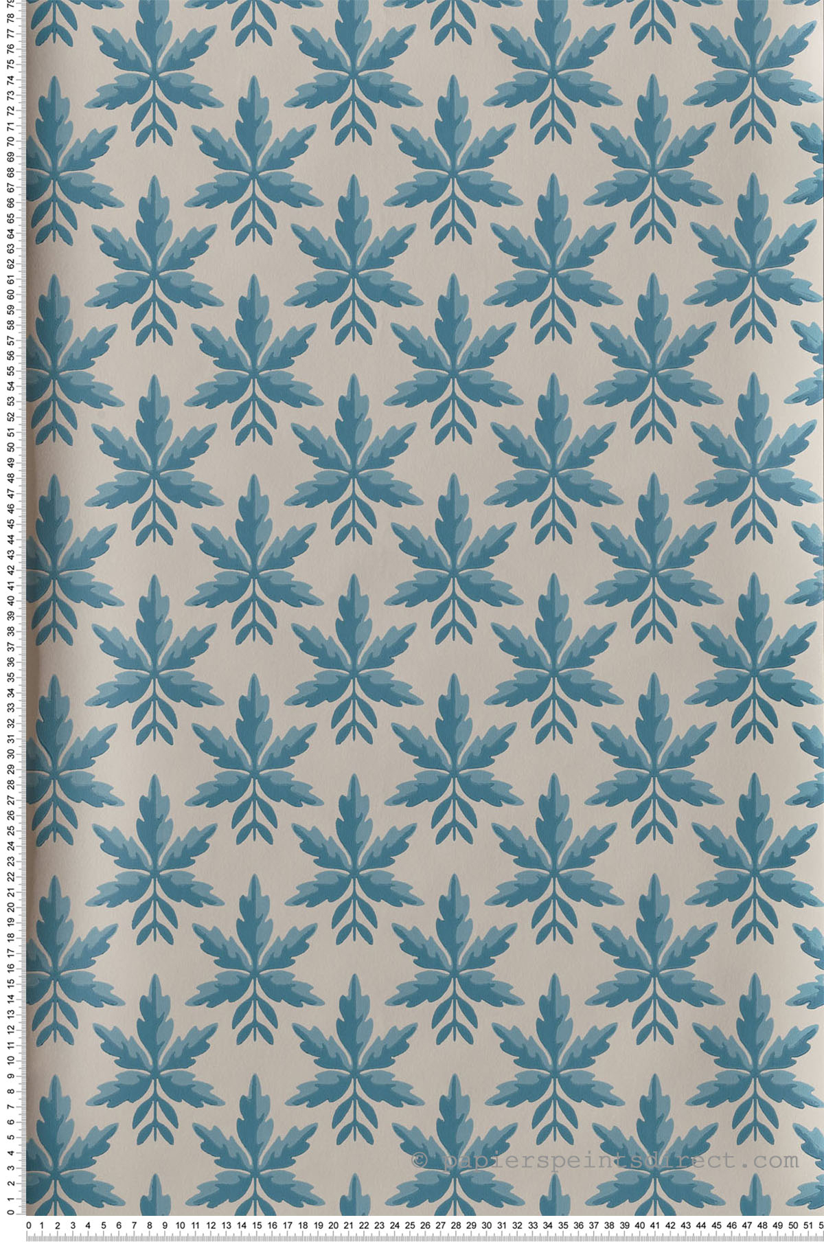 Papier peint feuilles Clutterbuck Bice - National Trust Papers de Little Greene | Réf. 0245CLBICEZ