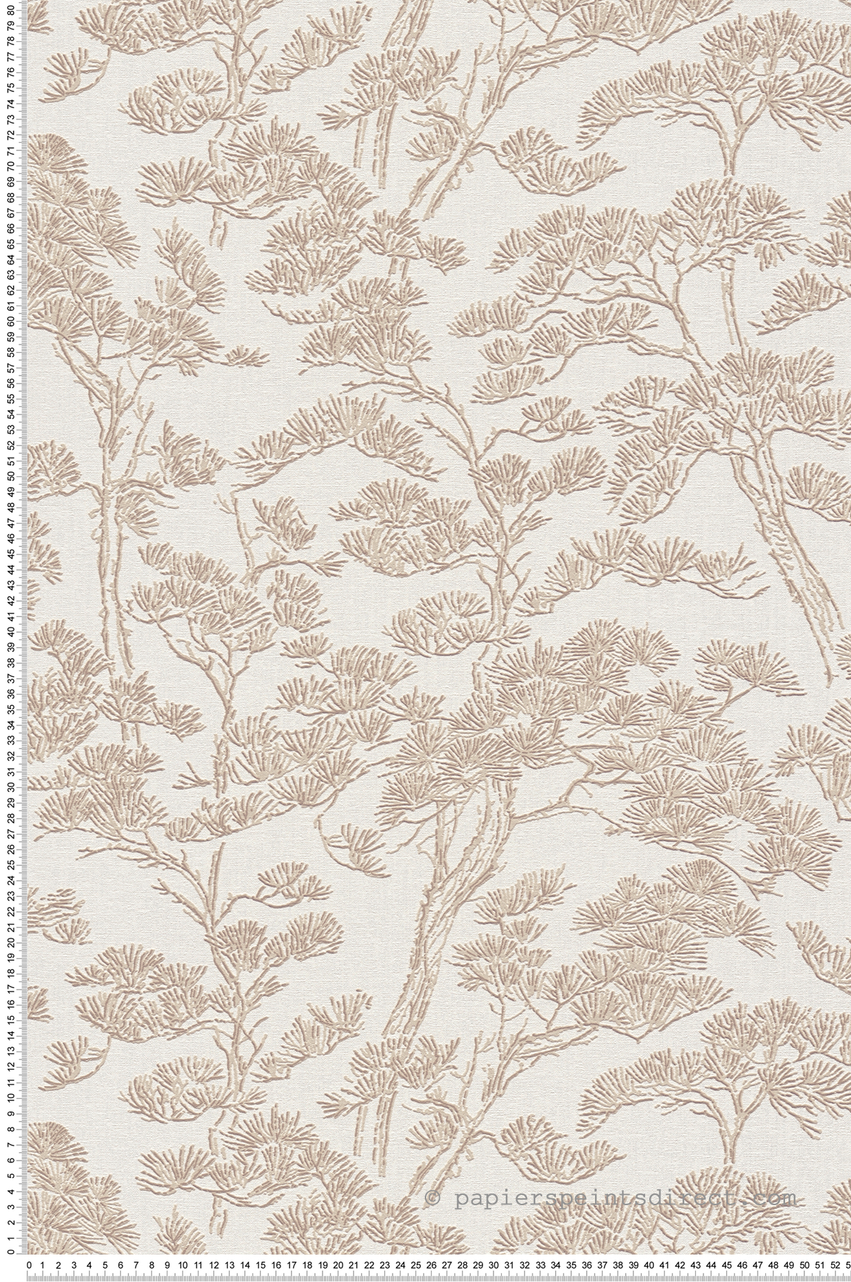Papier peint Japonais Naturel Pins beige - Vibes & Styles d'A.S. Création | Réf. AS-790012
