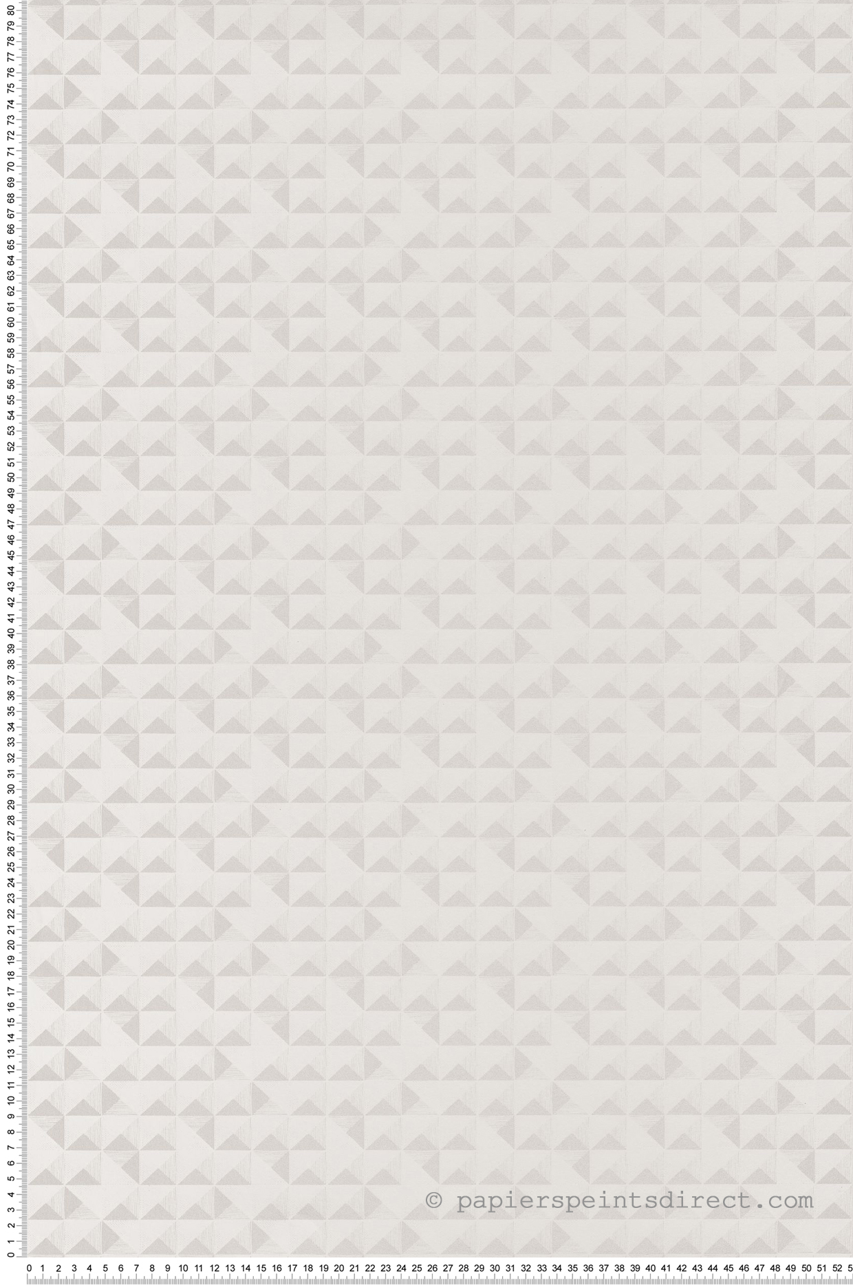 Papier peint 3D Prisme blanc - Vision de Casadéco | Réf. VISI83720133