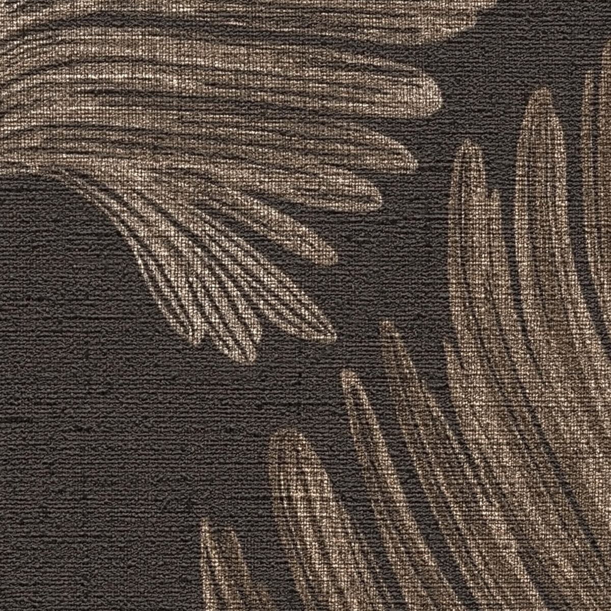 Papier peint Palme Nature noir brun doré - Metropolitan Stories 4 Hot Spots d'A.S. Création AMB5| Réf. AS-786736