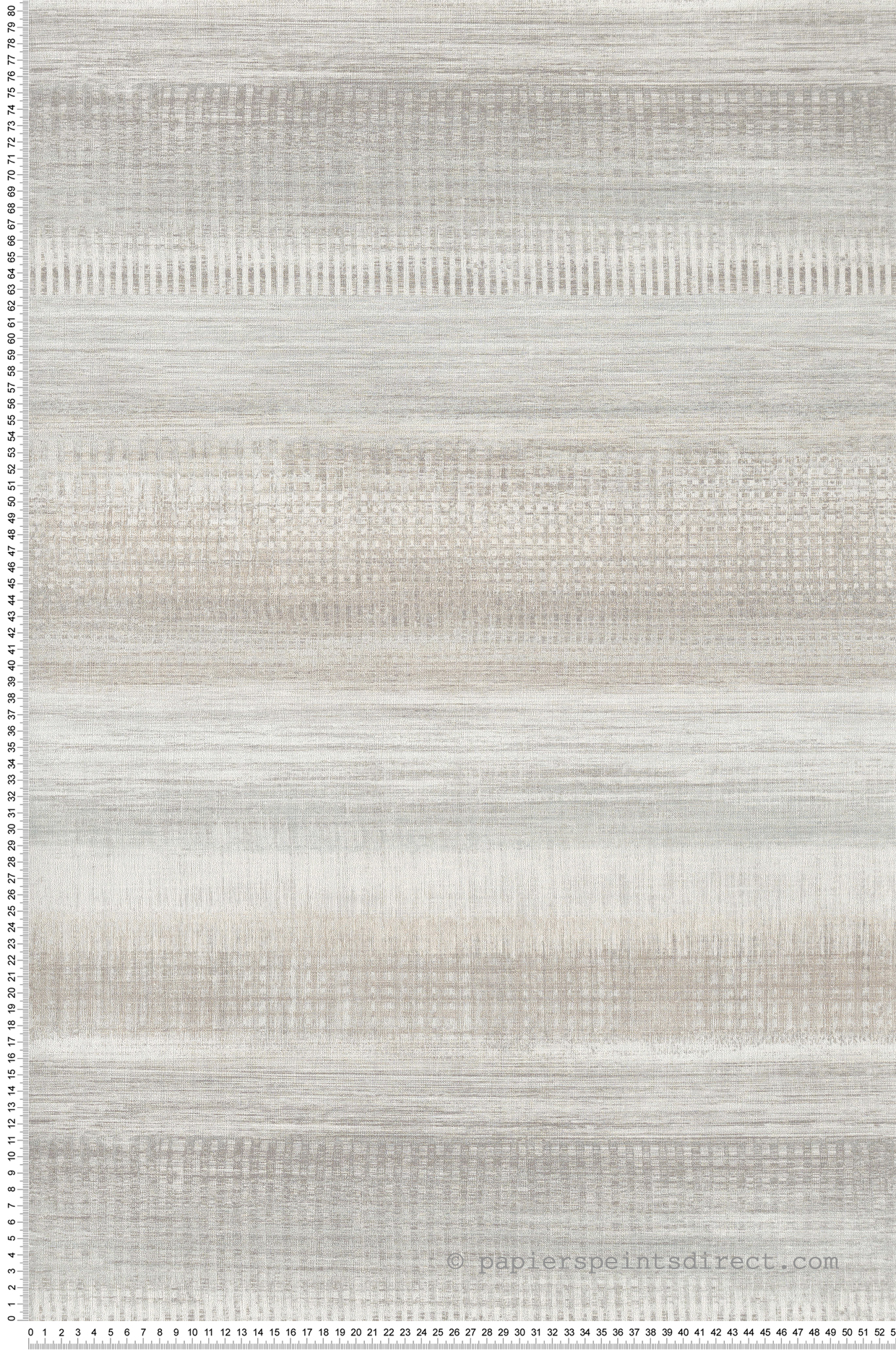 Papier peint Faux Uni Rayure Fil grège bleuté - Reality 4 de Lutèce | Réf. LTC-51220907