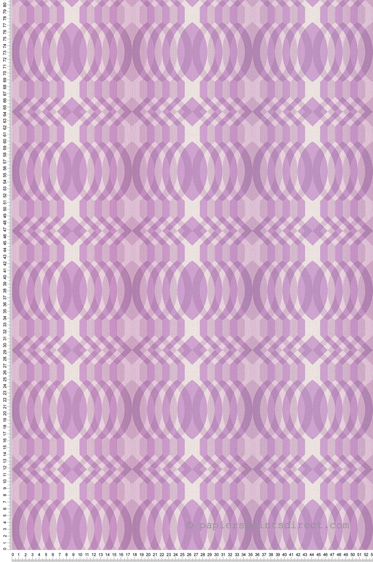 Papier peint Graphique Rétro violet - Retro Chic d'A.S. Création | Réf. AS-395343