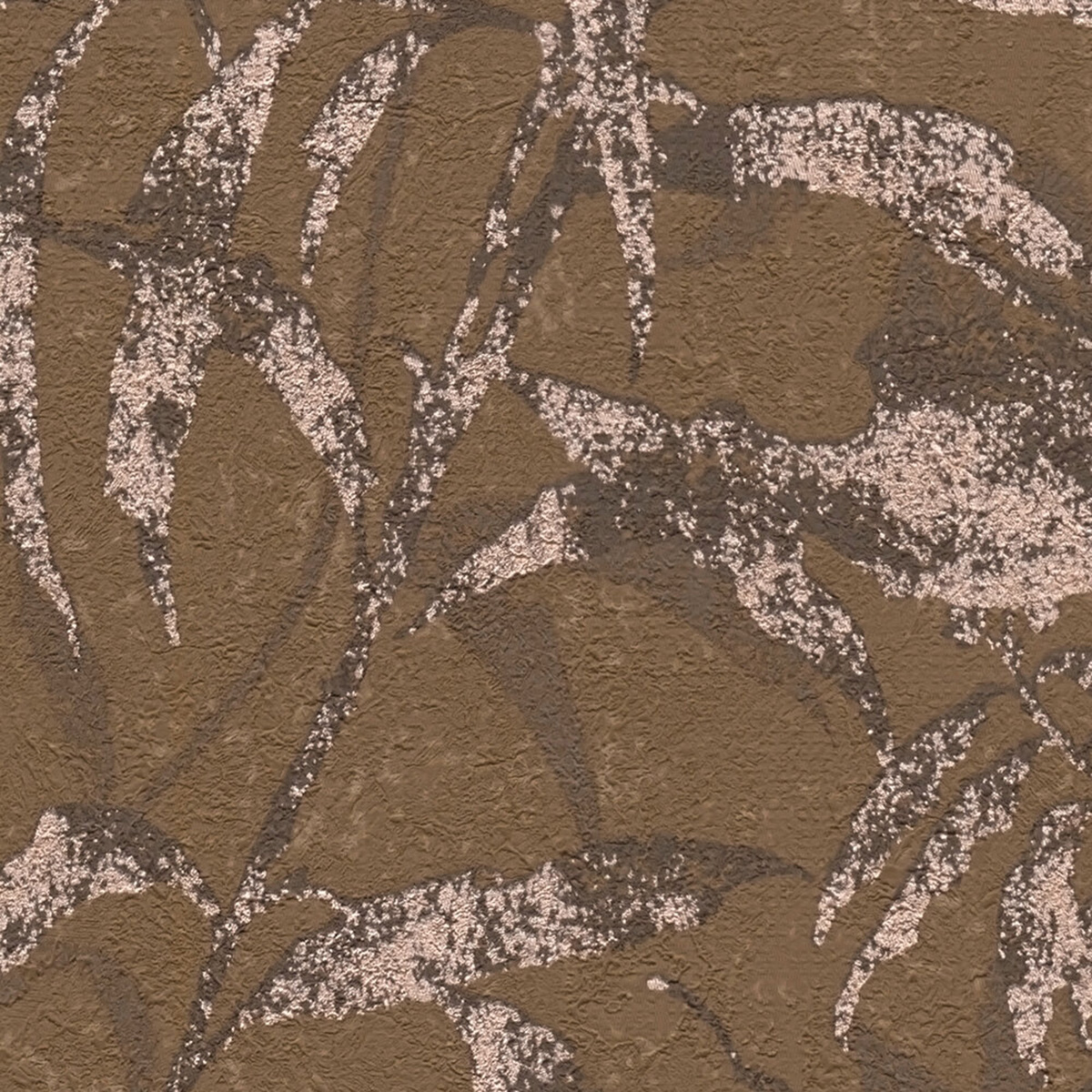 Papier peint Végétaux Jungle marron cuivré - Metropolitan Stories 4 Hot Spots d'A.S. Création AMB5| Réf. AS-782034