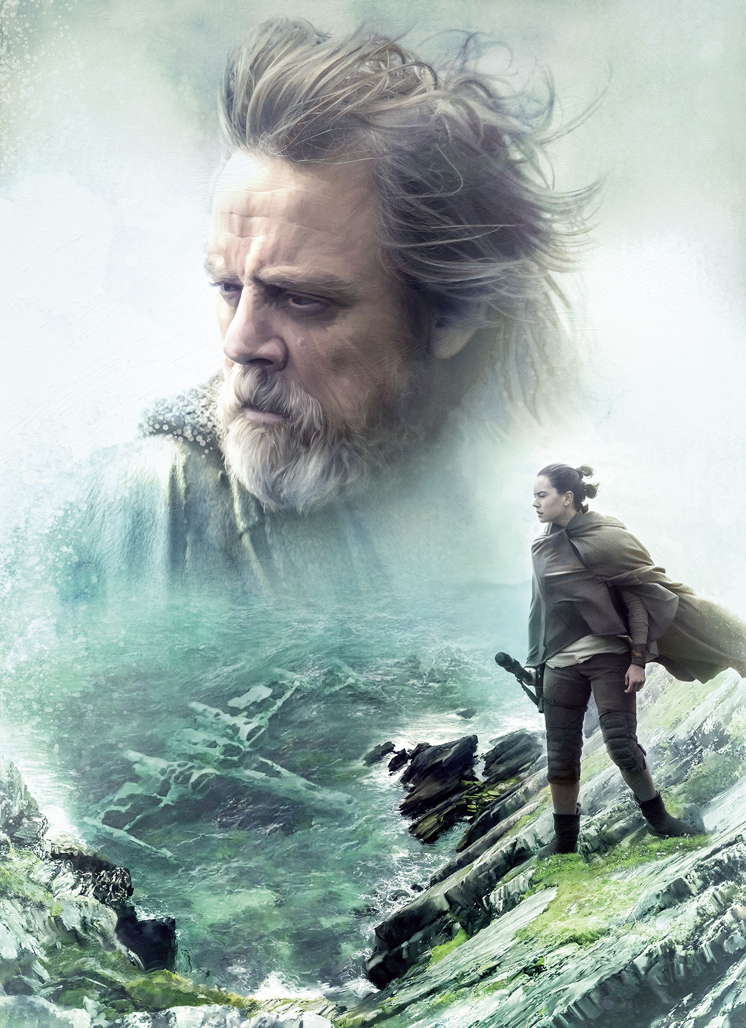 Panoramique The last Jedi- Papier peint Komar Star Wars